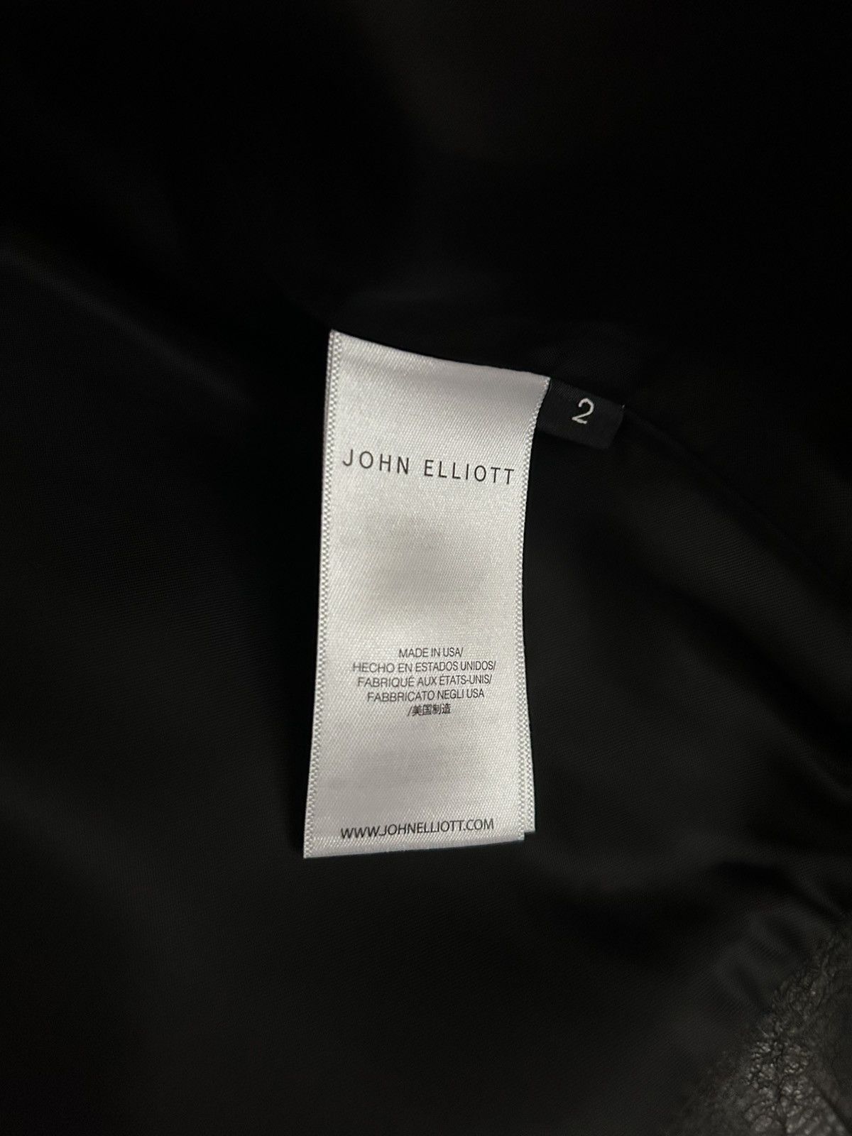 John Elliott Leather Moto Jacket Size US M / EU 48-50 / 2 - 3 Thumbnail