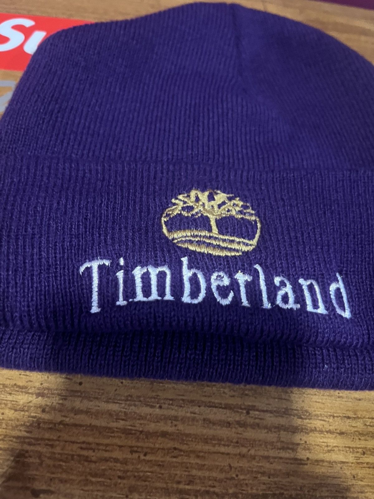 Timberland × Vintage Timberlands beanie Size ONE SIZE - 2 Thumbnail