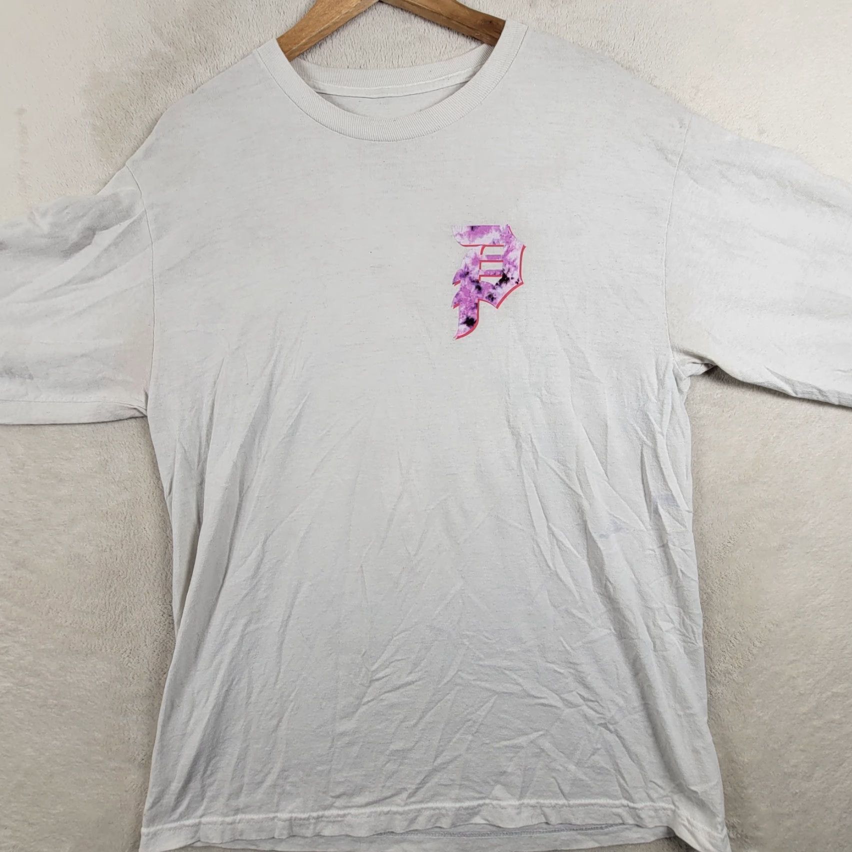 Primitive VINTAGE Primitive Dragon Ball Super Goku Black Rose Long Sleeve Shirt White L Mens Size US L / EU 52-54 / 3 - 3 Thumbnail