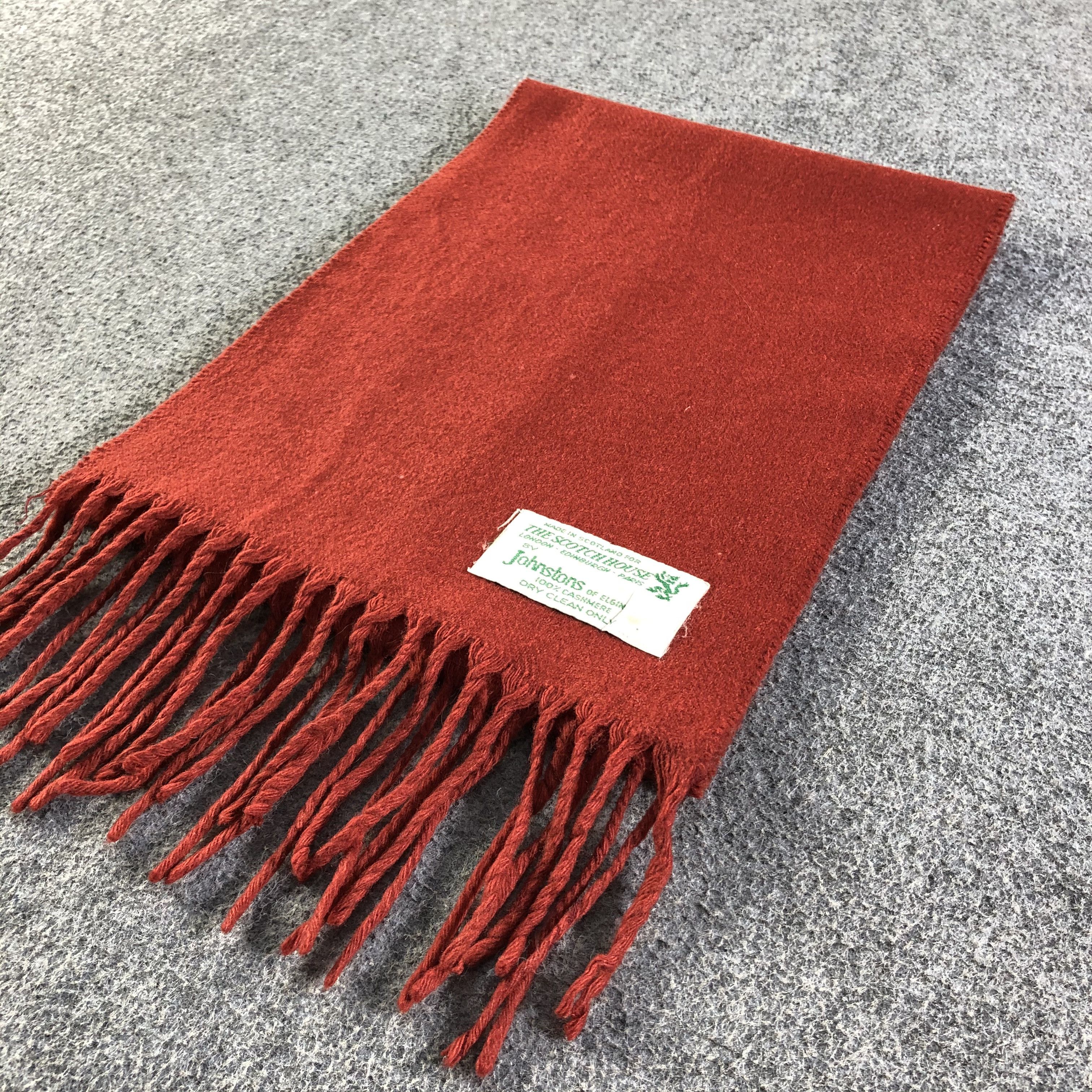 Johnstons Of Elgin Johnstons Of Elgin Cashmere Scarf / Muffler / Neckwear Size ONE SIZE - 3 Thumbnail