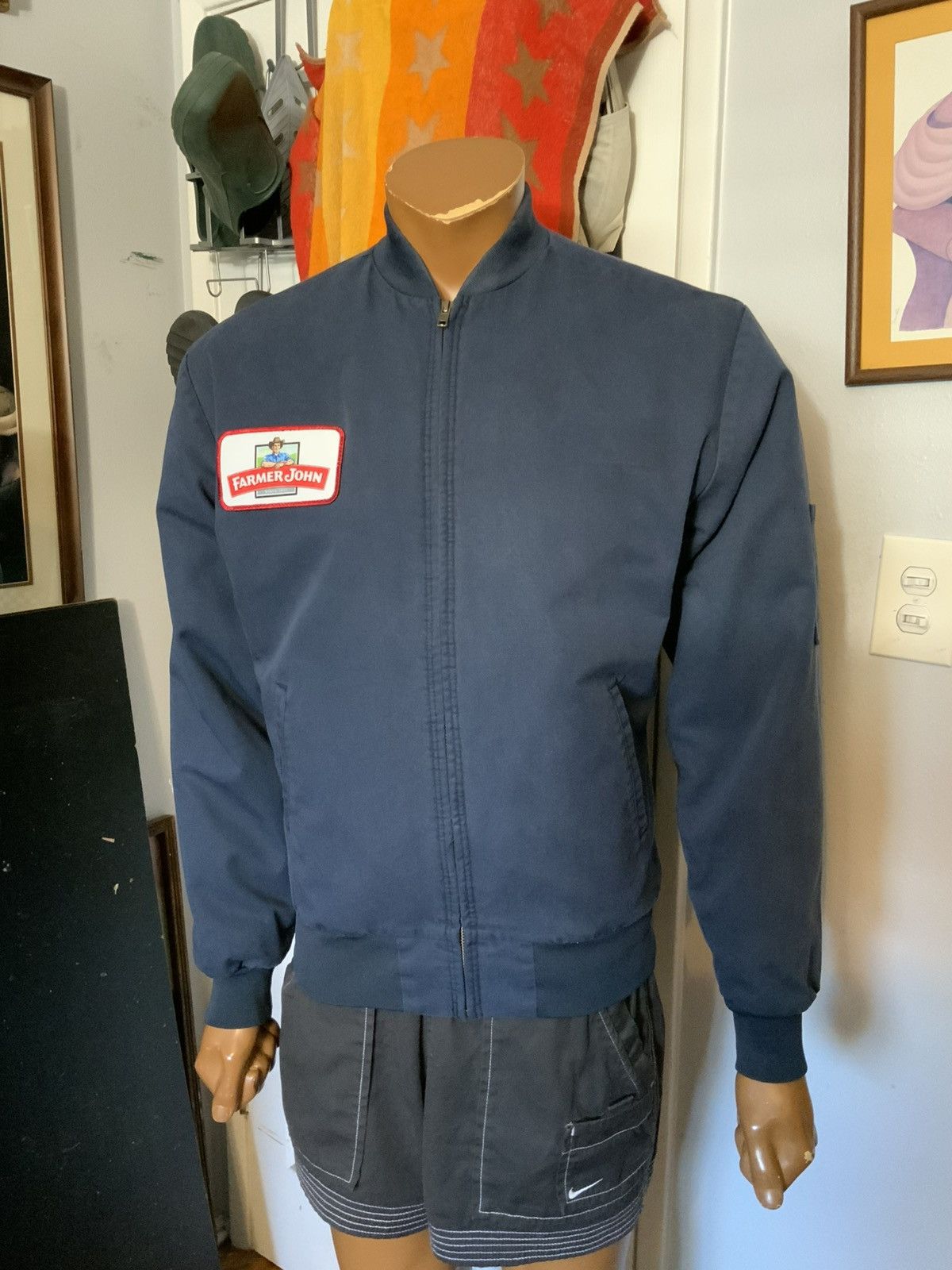 Red Kap Red Kap Farmer John Quilted Lined Navy Employee Work Jacket Size US S / EU 44-46 / 1 - 9 Thumbnail
