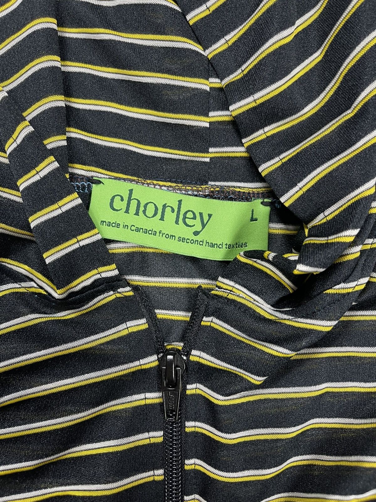 Chorley × Handmade Ss24 semi sheer oversized belted synched zip up hoodie Size US L / EU 52-54 / 3 - 4 Thumbnail