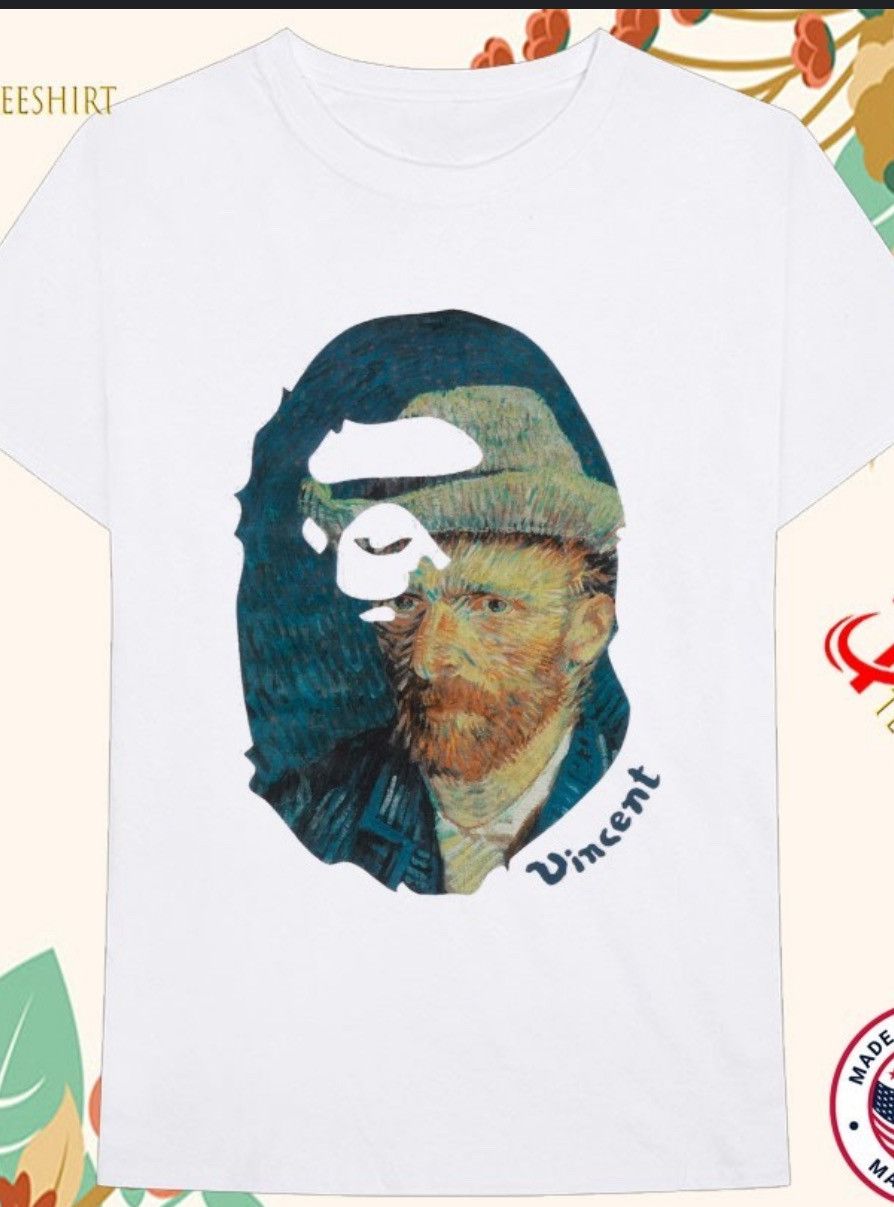 Bape BAPE X VAN GOGH museum Ape Head Canvas medium Size US M / EU 48-50 / 2 - 1 Thumbnail