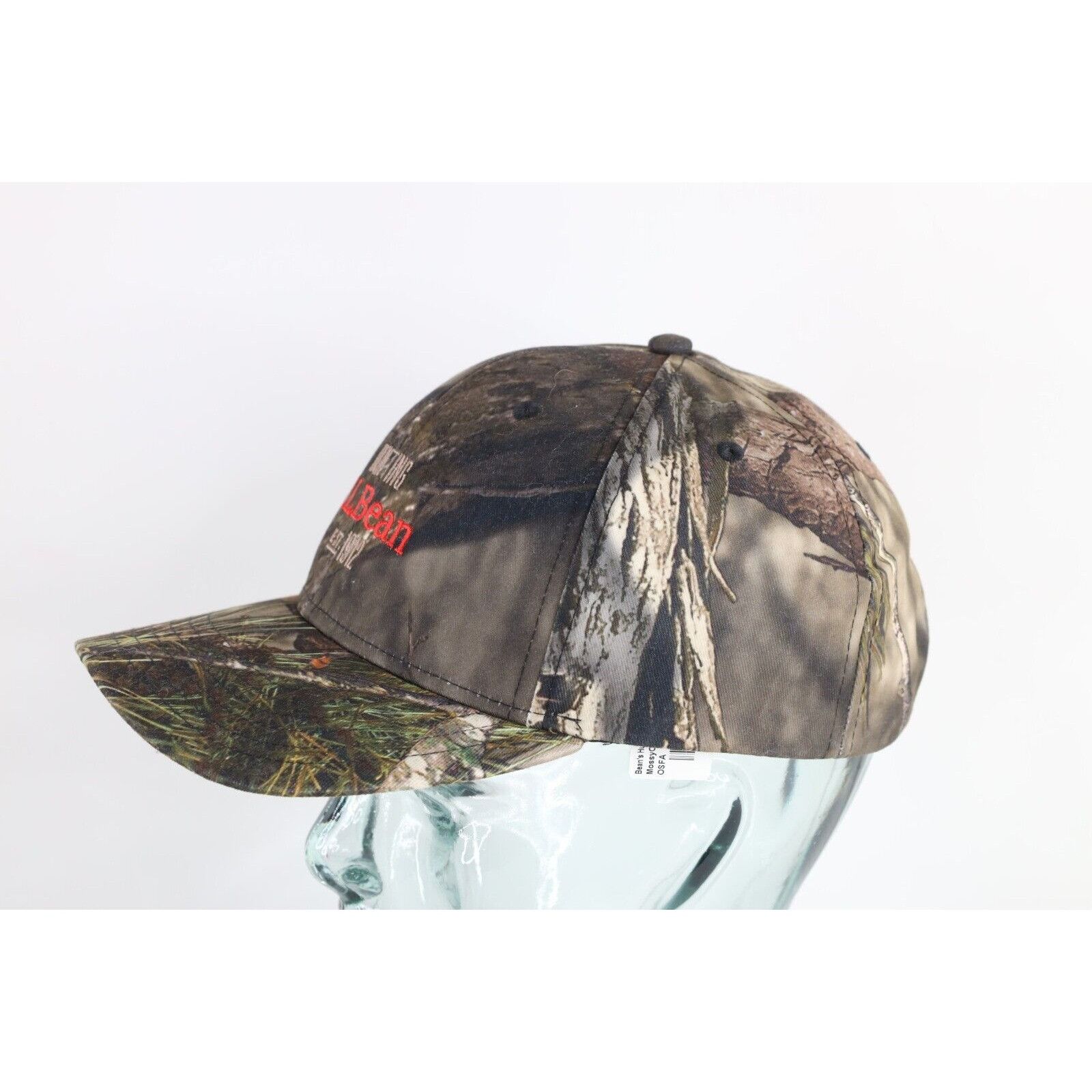 L.L. Bean × Vintage Deadstock Vintage LL Bean Hunting Mossy Oak Camouflage Hat Size ONE SIZE - 3 Thumbnail