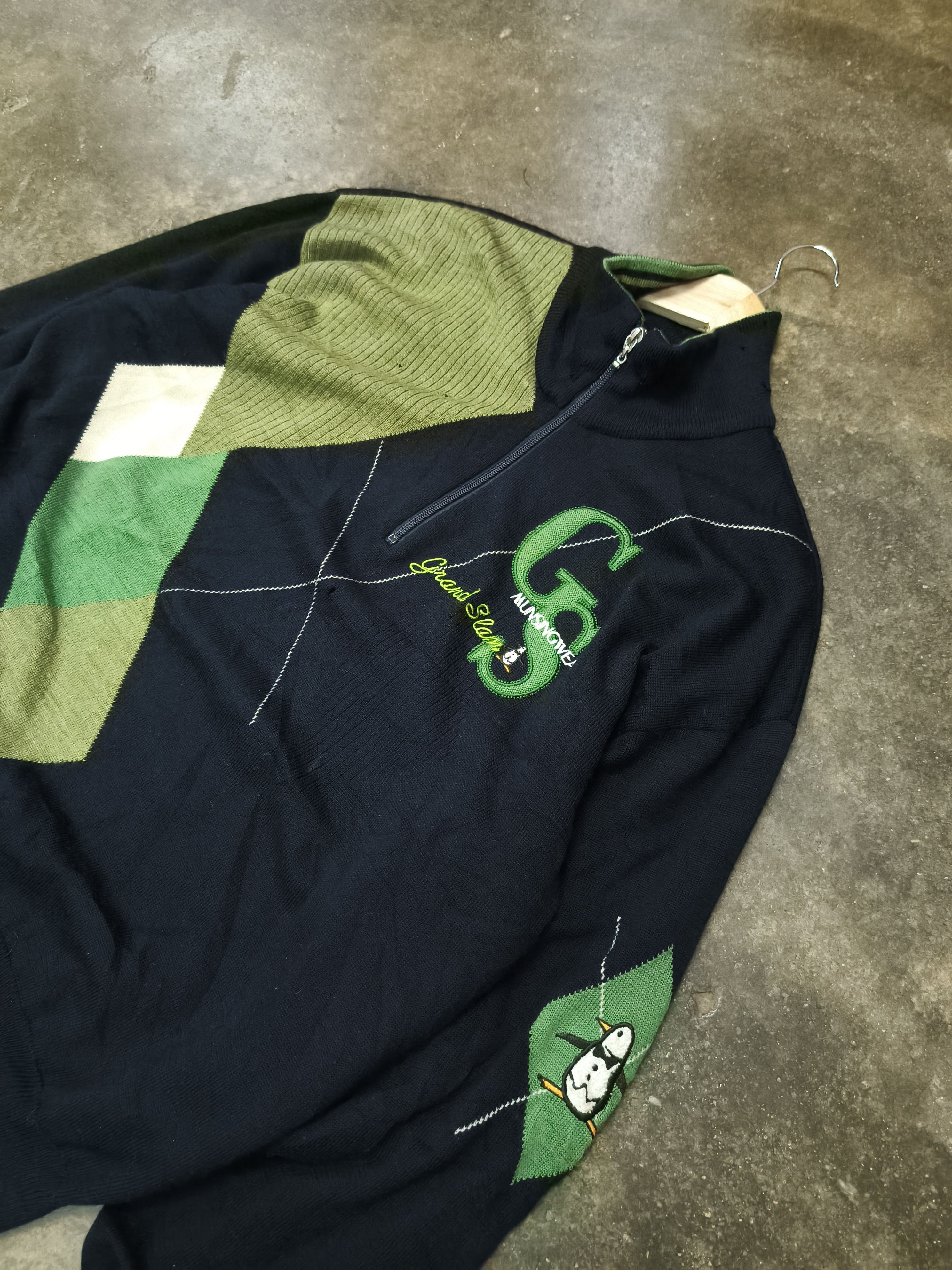 Grand Slam VTG GRAND SLAM MUNSING WEAR KNIT ZIP SWEATER Size US L / EU 52-54 / 3 - 2 Thumbnail