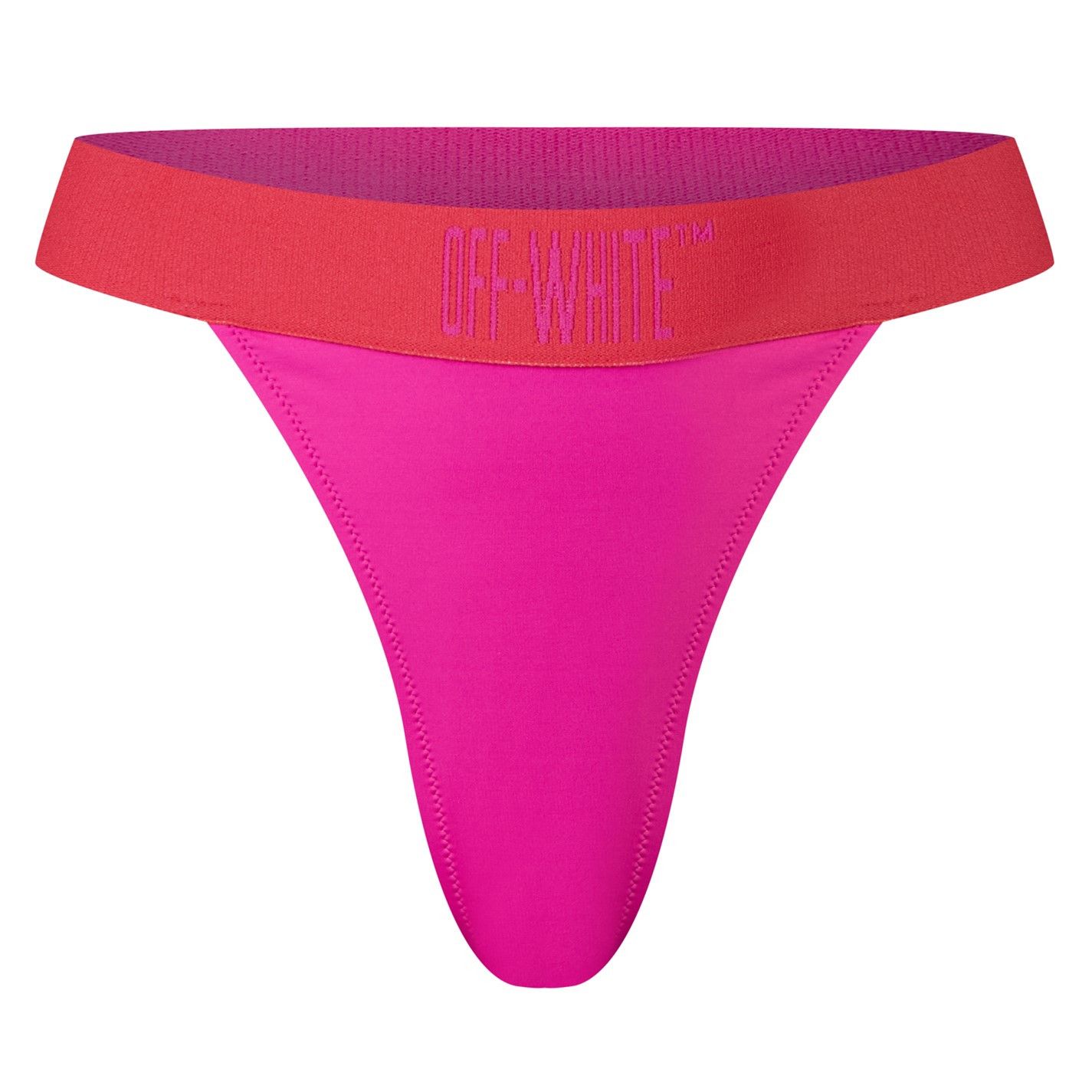 Off-White o1g2r1mq0125 Size: 2XS / Beachwear Bikini Set in Pink & Red Size ONE SIZE - 5 Thumbnail