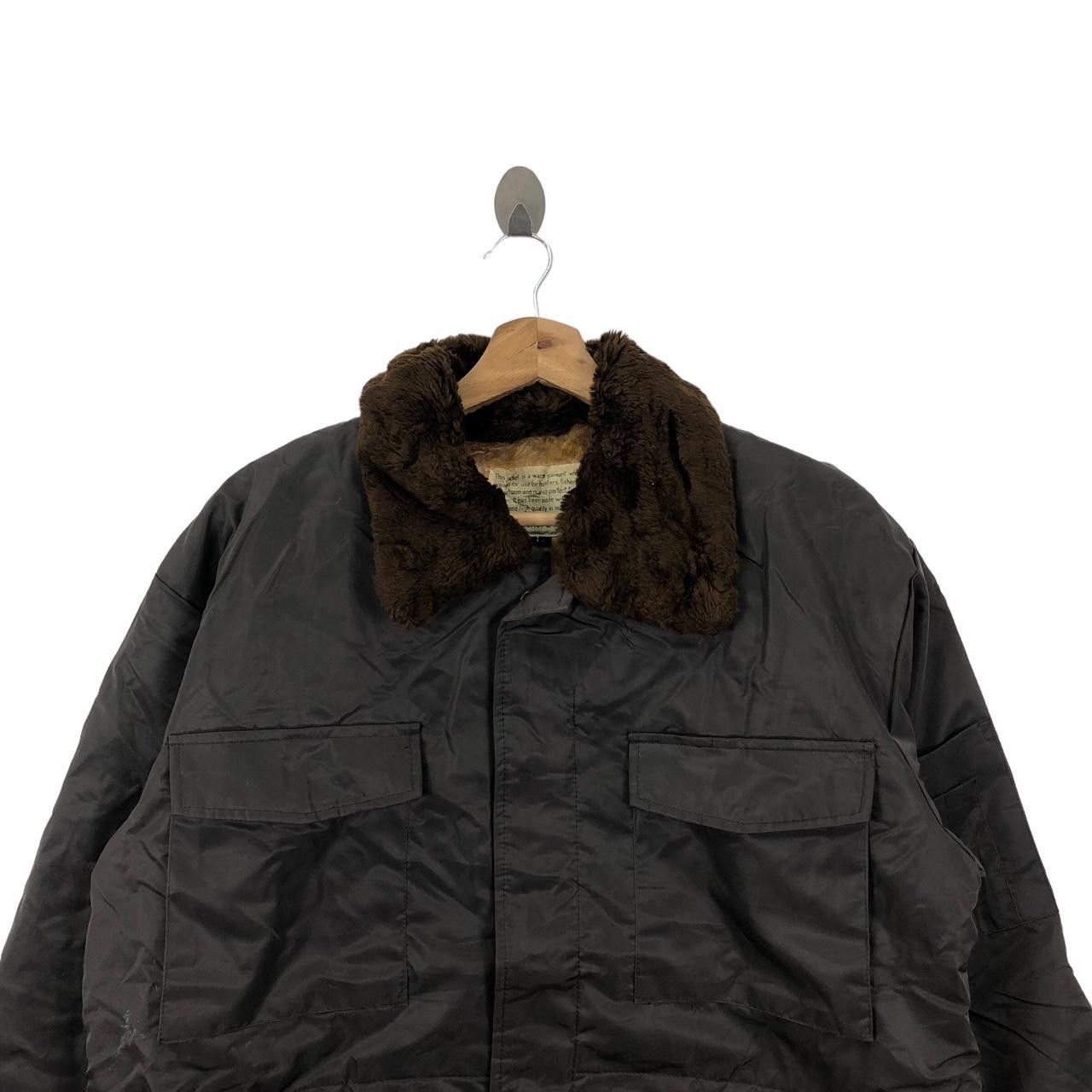 Vintage Vintage 80’ EUROPE SUPERIOR FUR Warm Garment Hunter Jacket Size US L / EU 52-54 / 3 - 3 Thumbnail