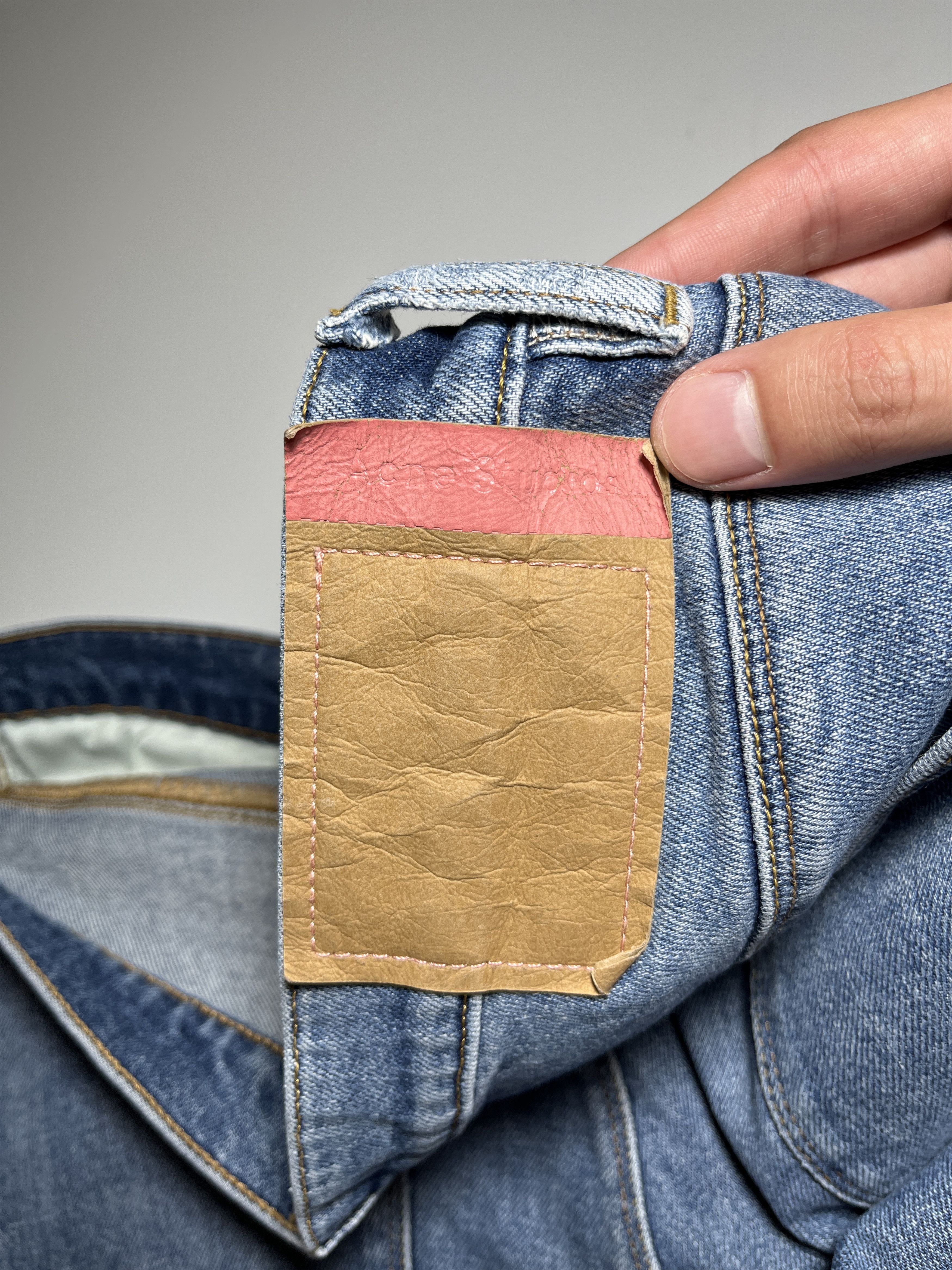 Acne Studios Acne Studios Bla Konst Slim Blue Jeans Pants Size 32 Size US 32 / EU 48 - 13 Thumbnail