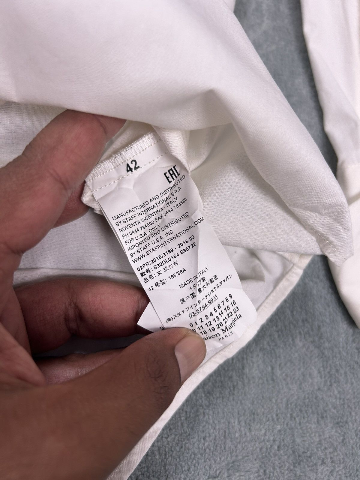 Maison Margiela Maison Margiela Boxy Shirt Button Up Size M / US 6-8 / IT 42-44 - 7 Thumbnail