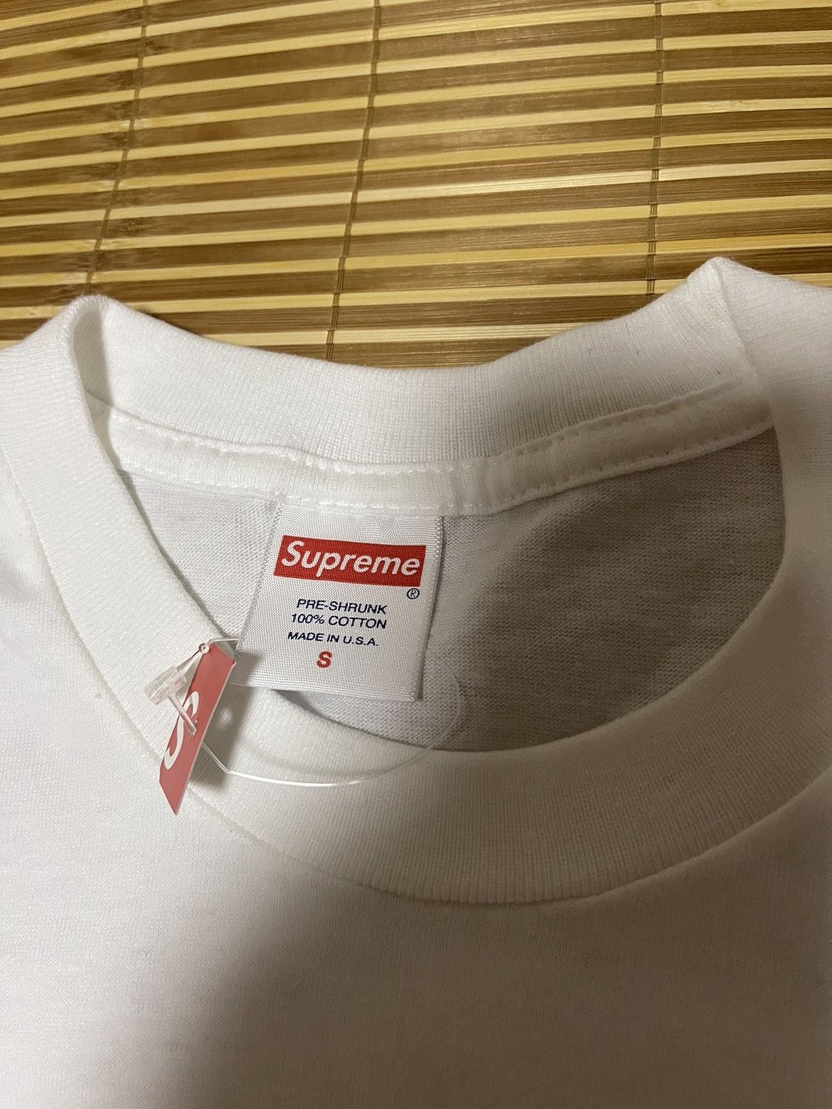 Supreme Supreme kids tee white Size US S / EU 44-46 / 1 - 3 Thumbnail
