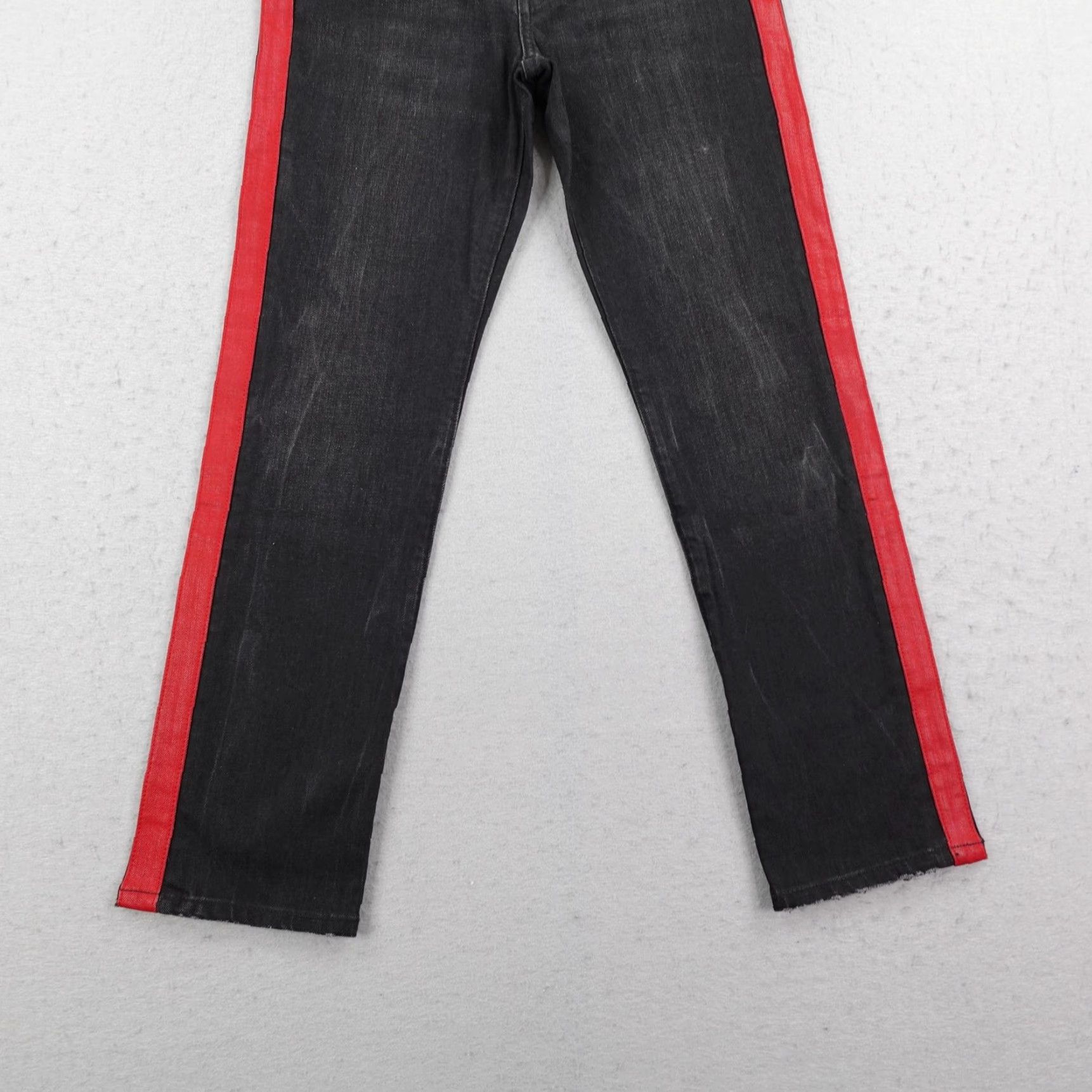 Polo Ralph Lauren Polo Ralph Lauren High Rise Crop Jeans Women 26 Black Stripe NEW Size 26" / US 2 / IT 38 - 3 Thumbnail