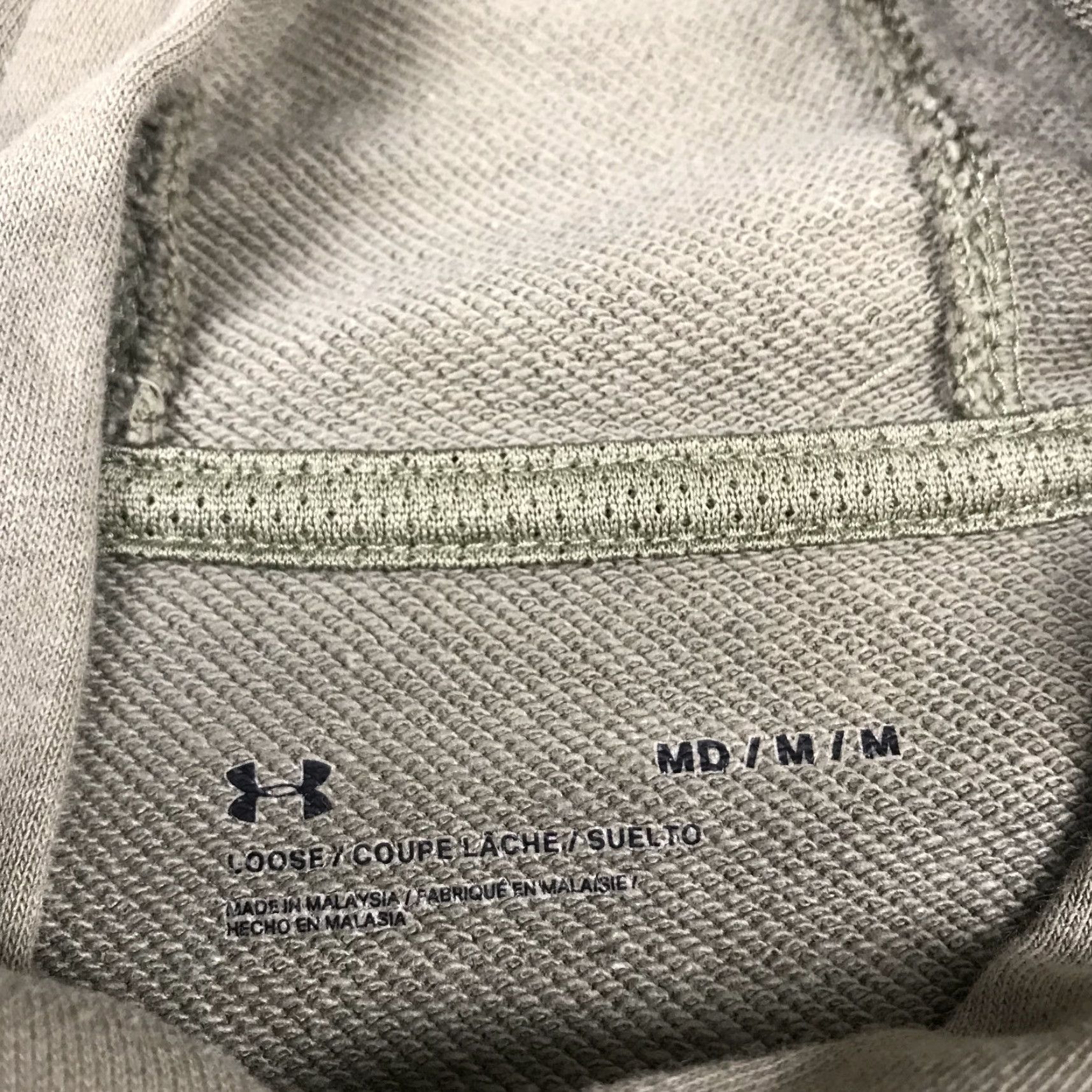 Under Armour Under Armour Project Rock Hoodie Mens M Green Cotton Casual Pullover Hooded Sweatshirt Gym Sports Size US M / EU 48-50 / 2 - 5 Thumbnail