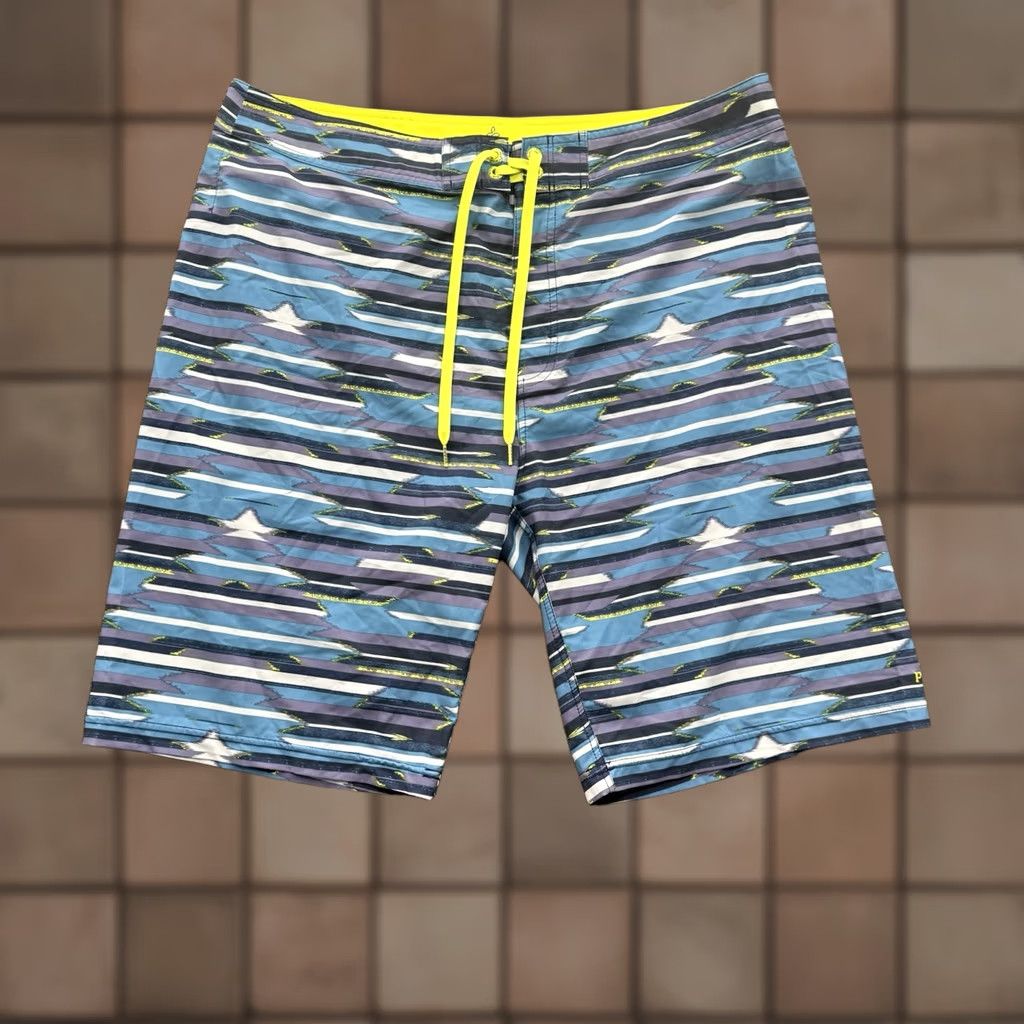 Prana Prana Board Shorts Men 40 Drawstring Beach Swim Outdoors Vacation Casual Multicolor Logo 11in Inseam Regular Fit Spring Summer Beach Men Size US 40 / EU 56 - 1 Thumbnail