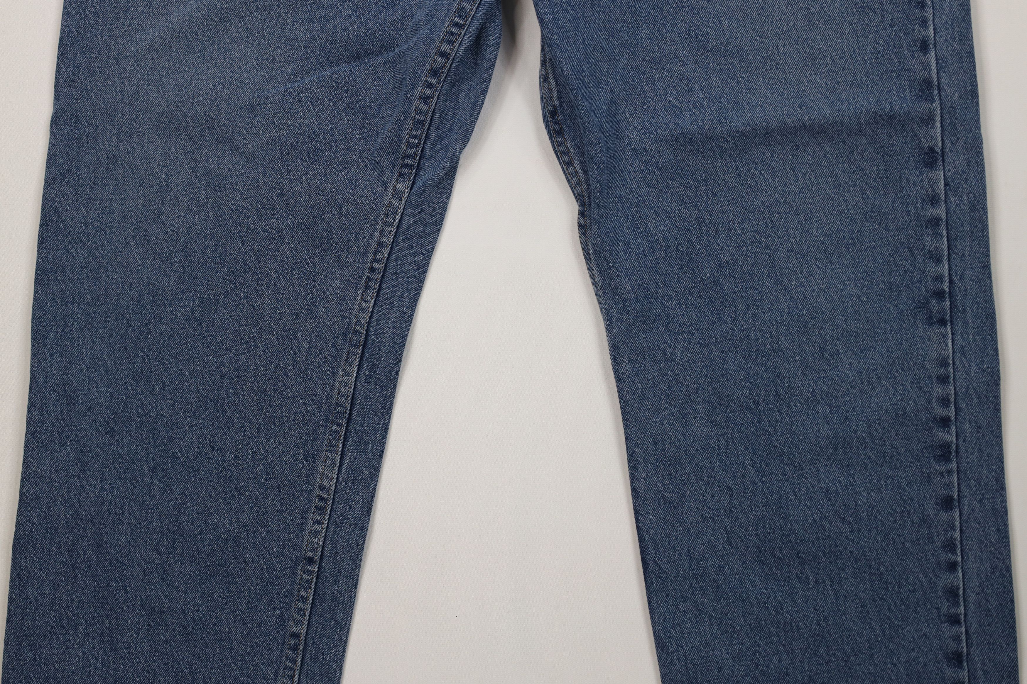 Wrangler Vintage Y2K Wrangler Wide Leg Denim Jeans Blue Cotton Size US 40 / EU 56 - 3 Thumbnail
