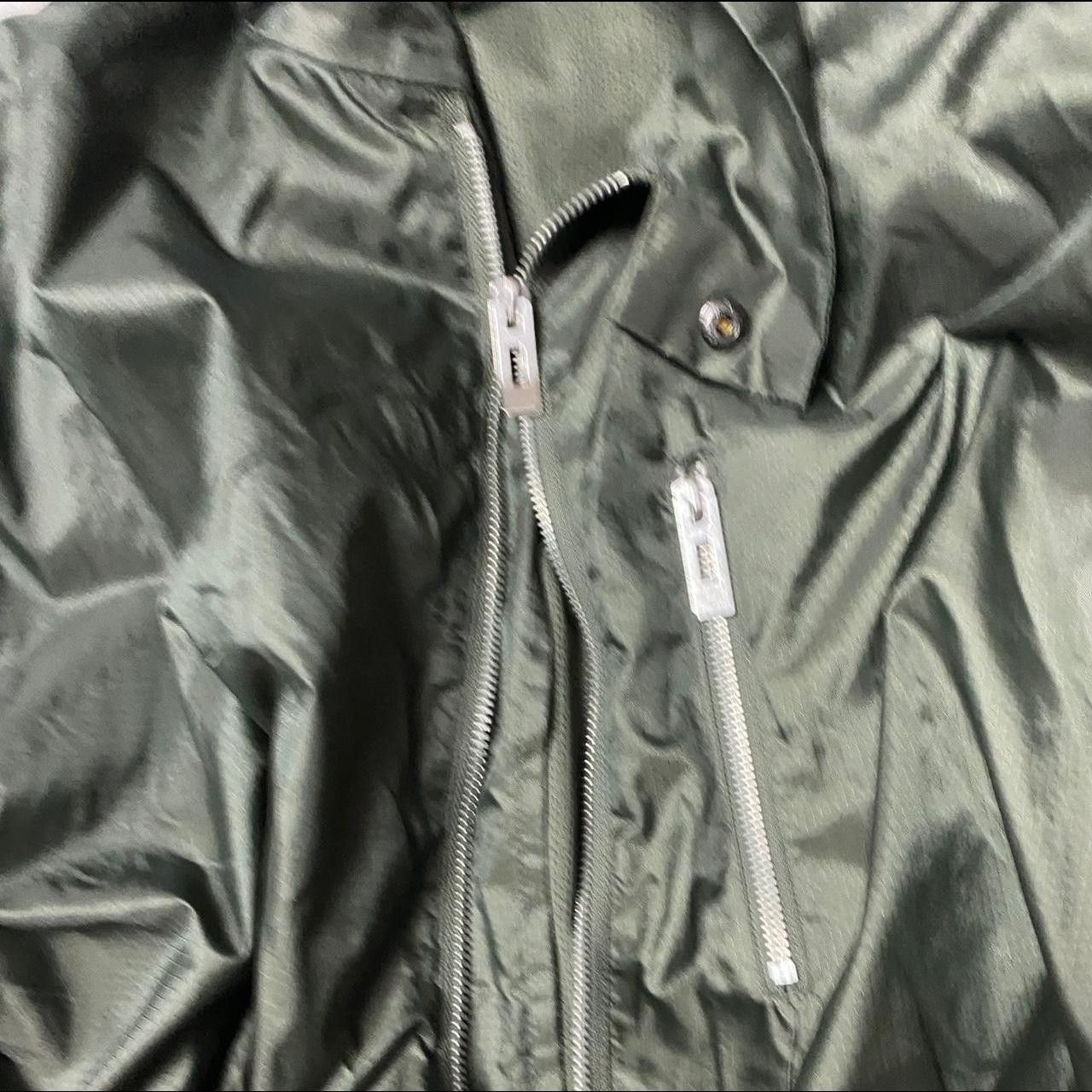 Other Green nylon bomber jacket Size US L / EU 52-54 / 3 - 3 Thumbnail