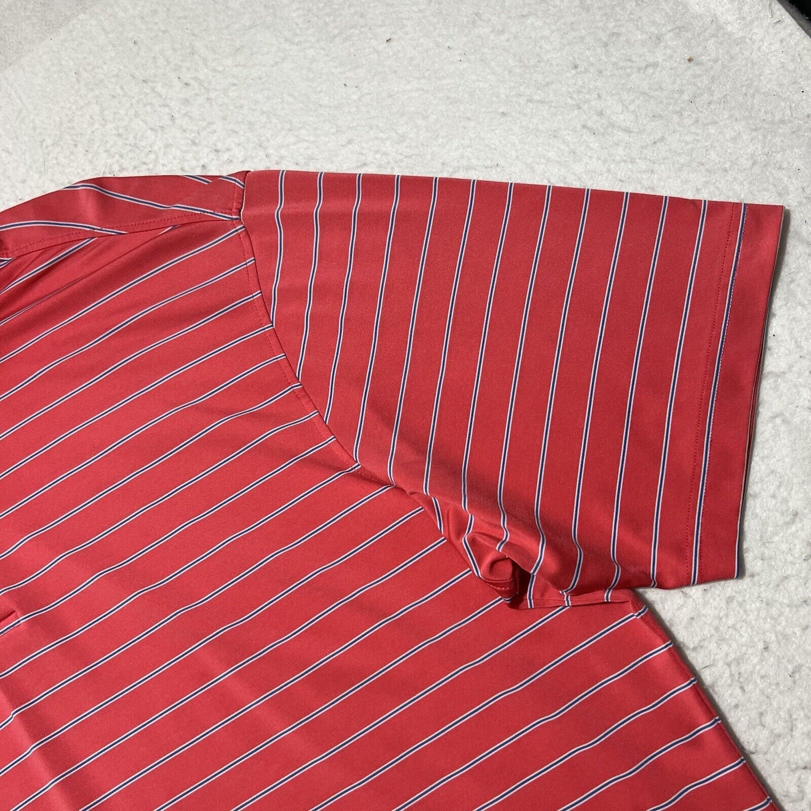 Other Fairway & Greene Large Loose Fit Pink Striped Golf Polo Size US L / EU 52-54 / 3 - 4 Thumbnail