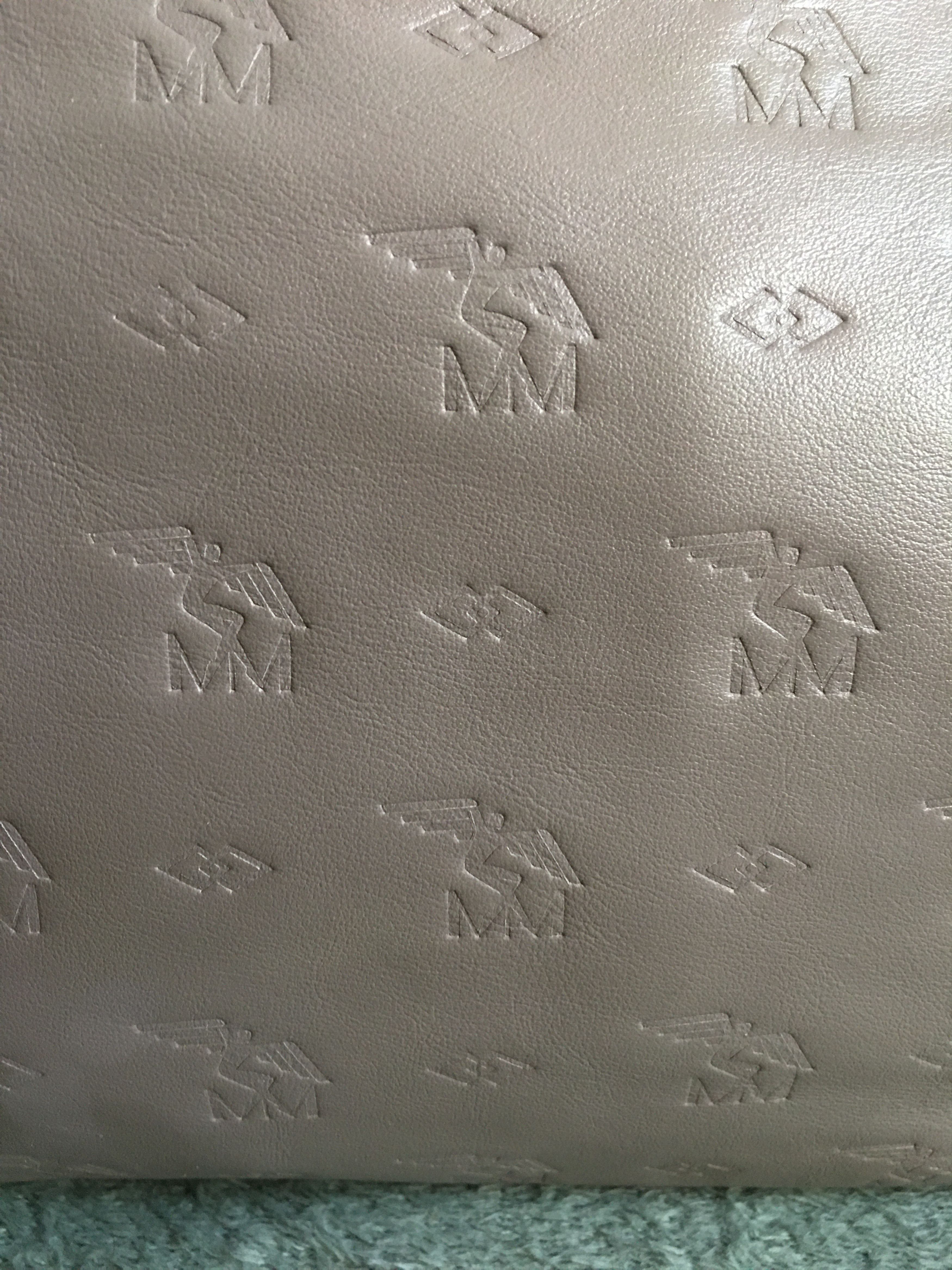 Maison Mollerus Maison Mollerus Leather Monogram Vintage Handbag Bag Size ONE SIZE - 4 Thumbnail