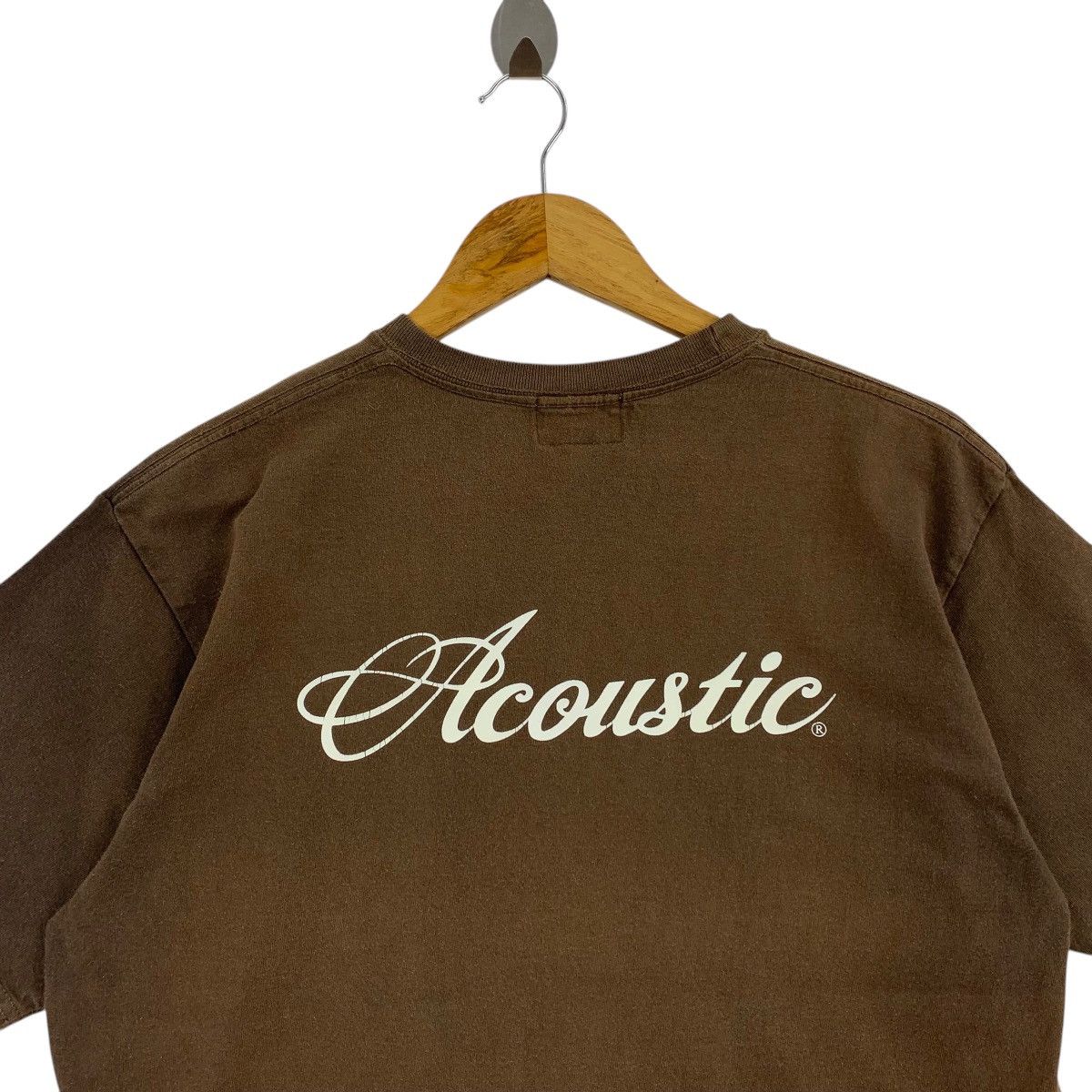 Japanese Brand ACOUSTIC japapenese brand decide policy spellout tee Size US L / EU 52-54 / 3 - 10 Thumbnail