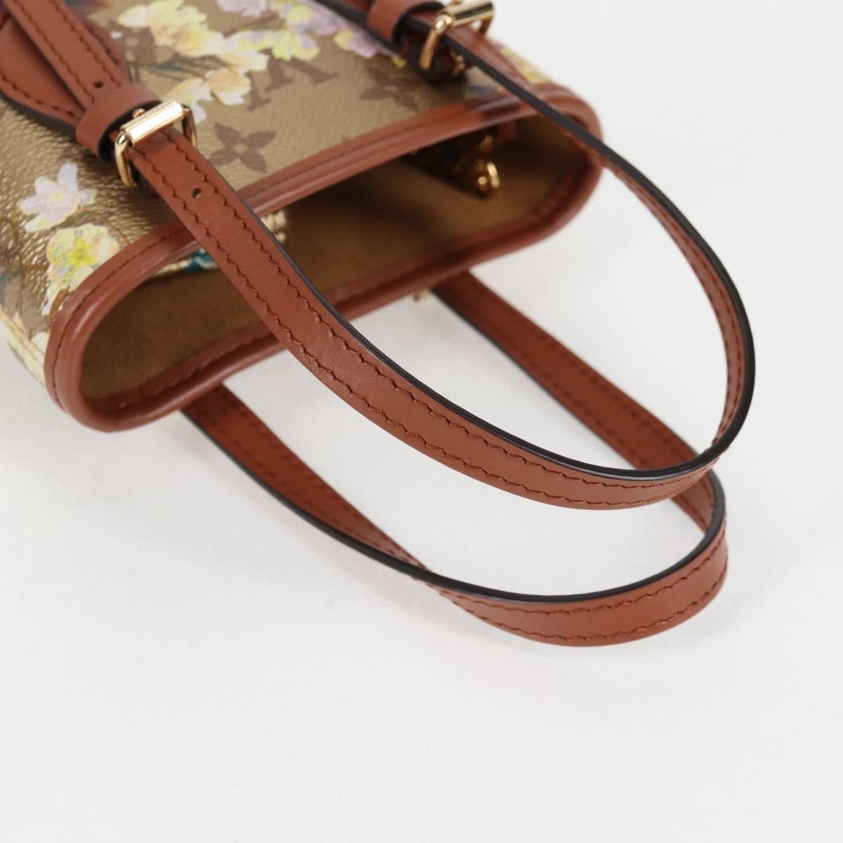 Louis Vuitton LOUIS VUITTON LV Garden Nano Bucket Shoulder Bag Beige Size ONE SIZE - 7 Thumbnail