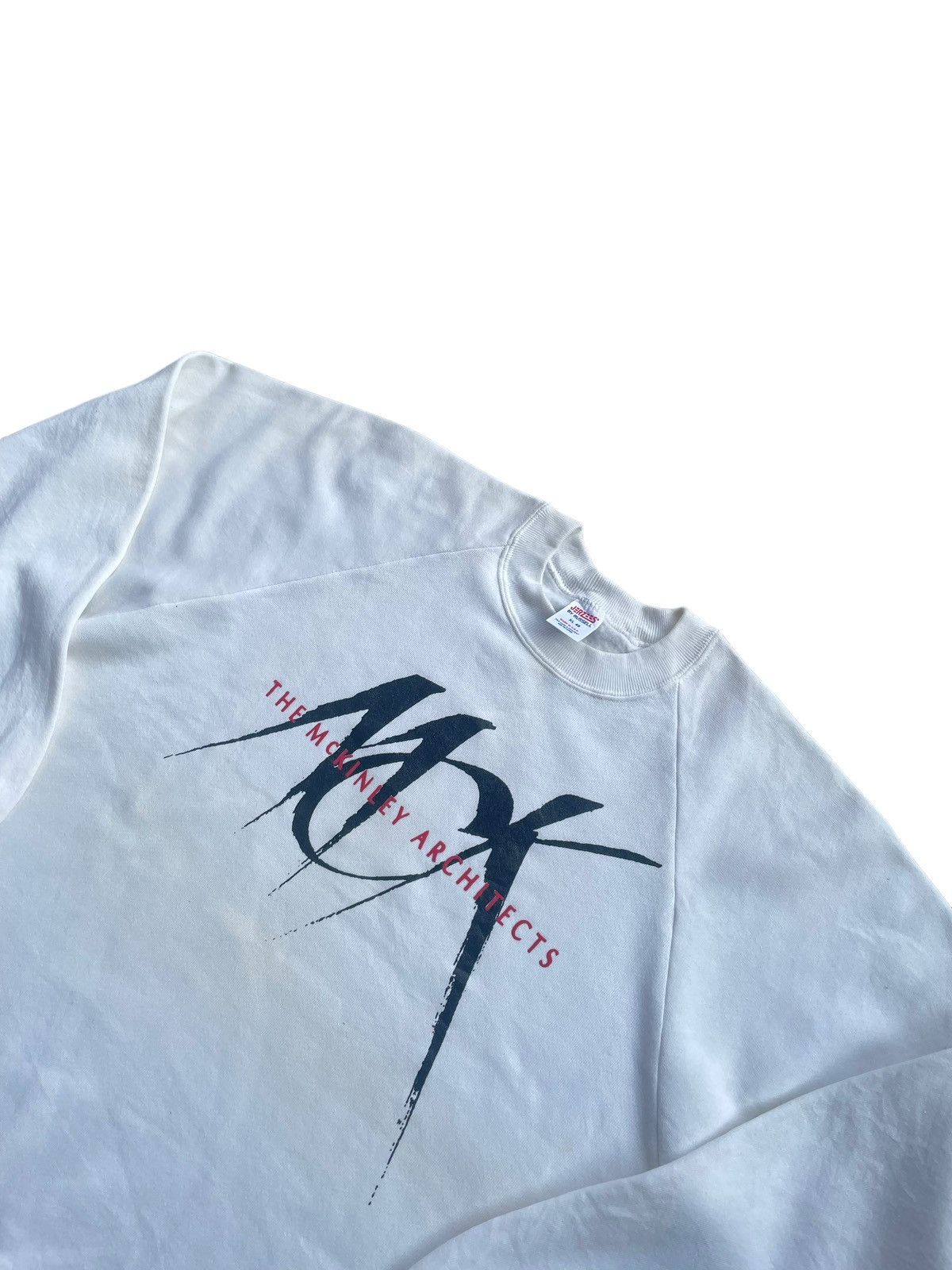 Jerzees Vintage The Mckinley Architects Crewneck Size US XL / EU 56 / 4 - 2 Thumbnail