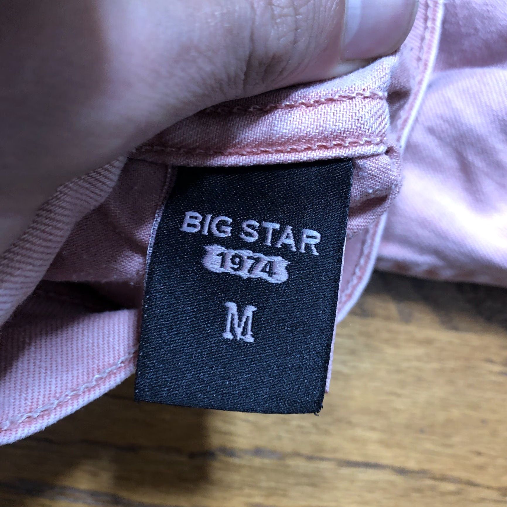 Denime Big Star Jacket Womens Medium Denim Trucker Pink Size M / US 6-8 / IT 42-44 - 4 Thumbnail