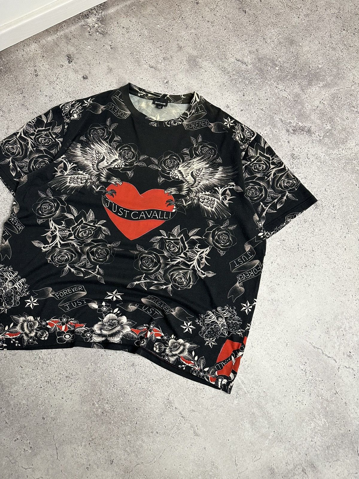 Just Cavalli Just Cavalli All Over Print Tattoo Jean Paul Gaultier Style Size US XL / EU 56 / 4 - 4 Thumbnail