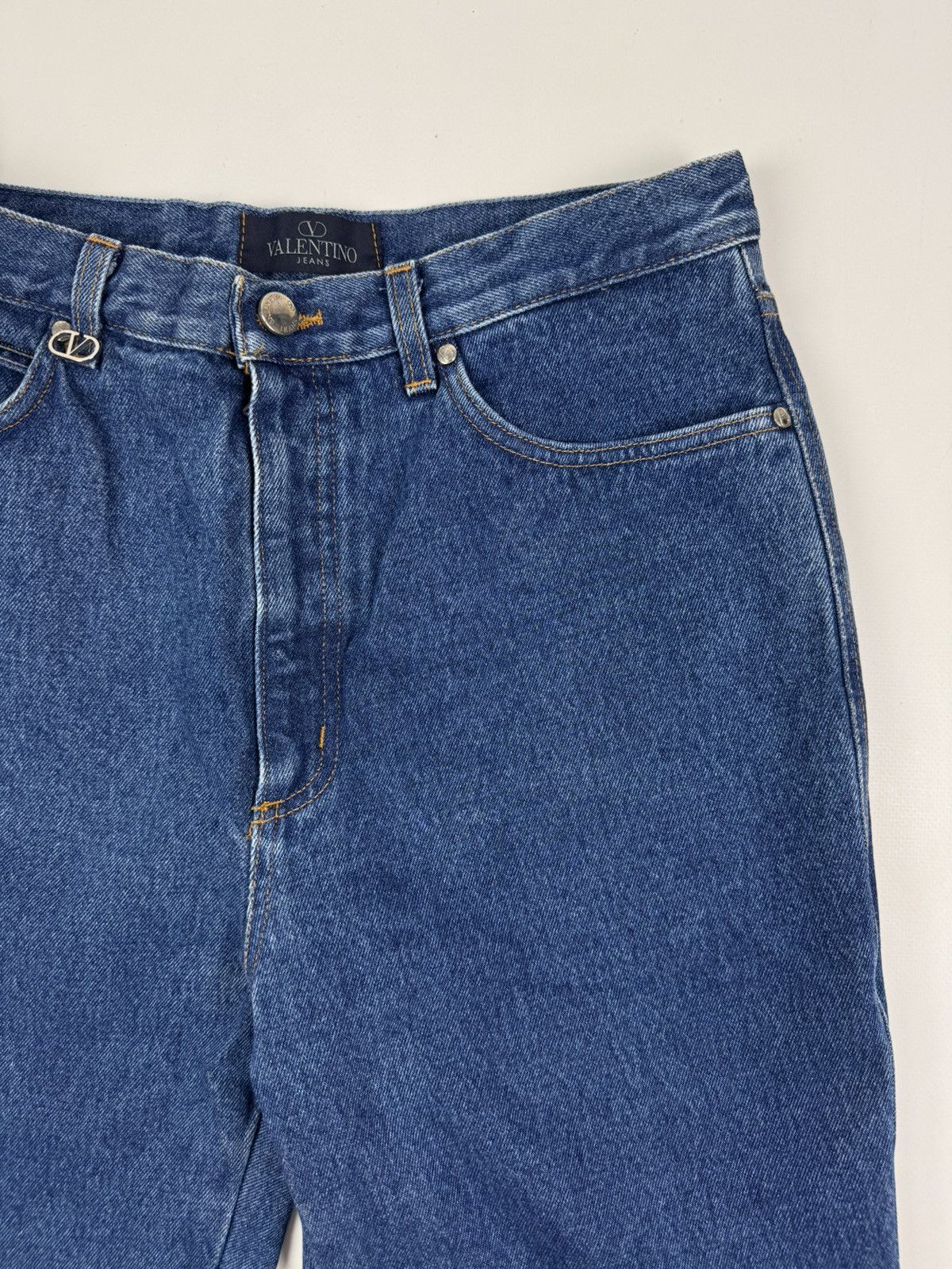 Valentino 1990’s Vintage Valentino Jeans Denim Women’s Pants Size 25" / US 0 / IT 36 - 7 Thumbnail
