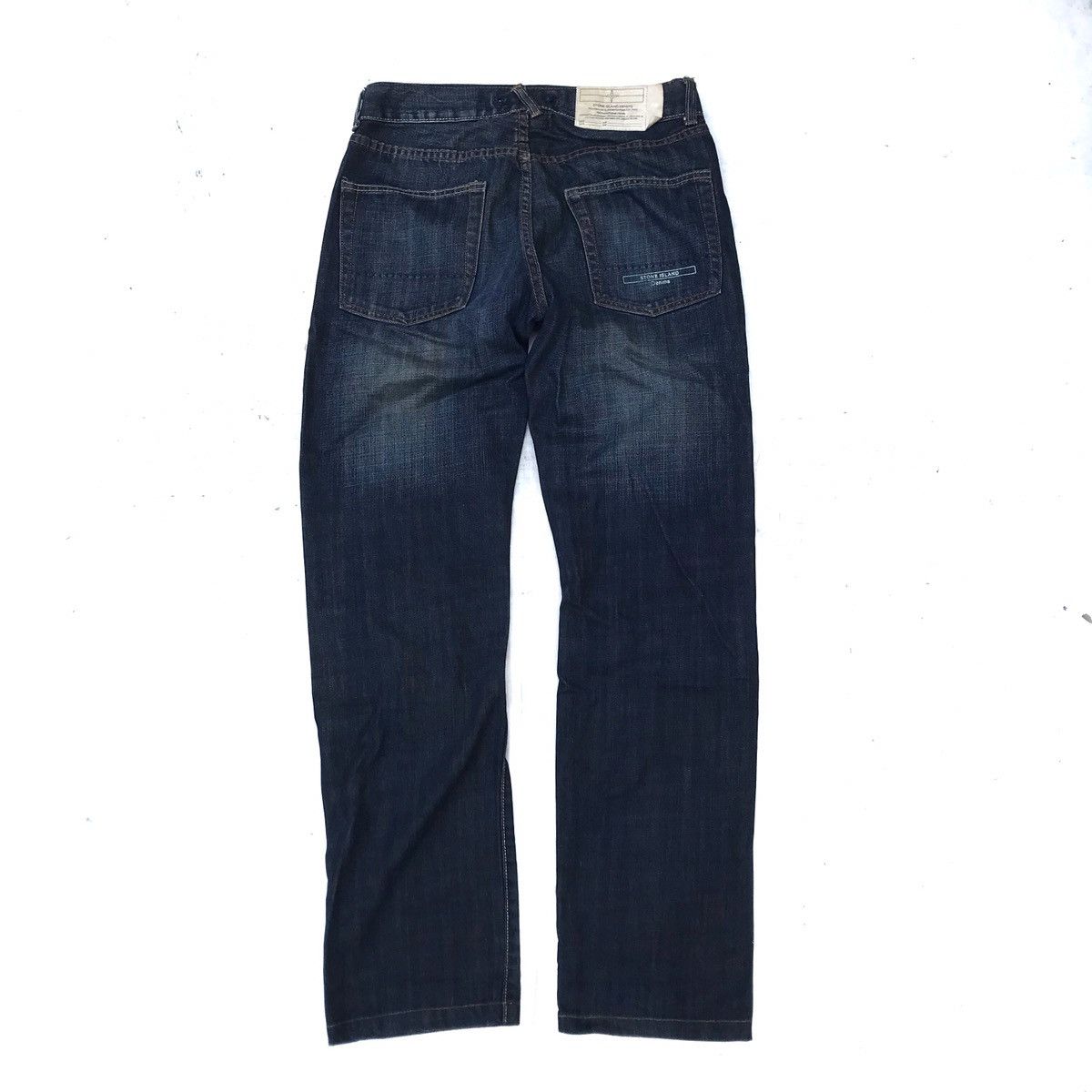 Massimo Osti × Stone Island Vintage Stone Island Denim jeans five pocket STONE ISLAND Size US 30 / EU 46 - 3 Thumbnail
