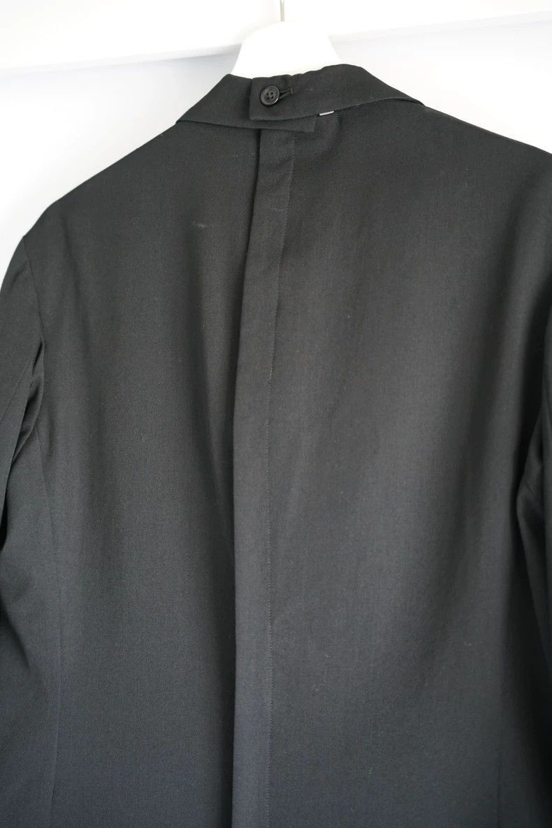 Yohji Yamamoto Yohji Yamamoto Yohji Yamamoto Black Deconstructed Suit Size US M / EU 48-50 / 2 - 5 Thumbnail