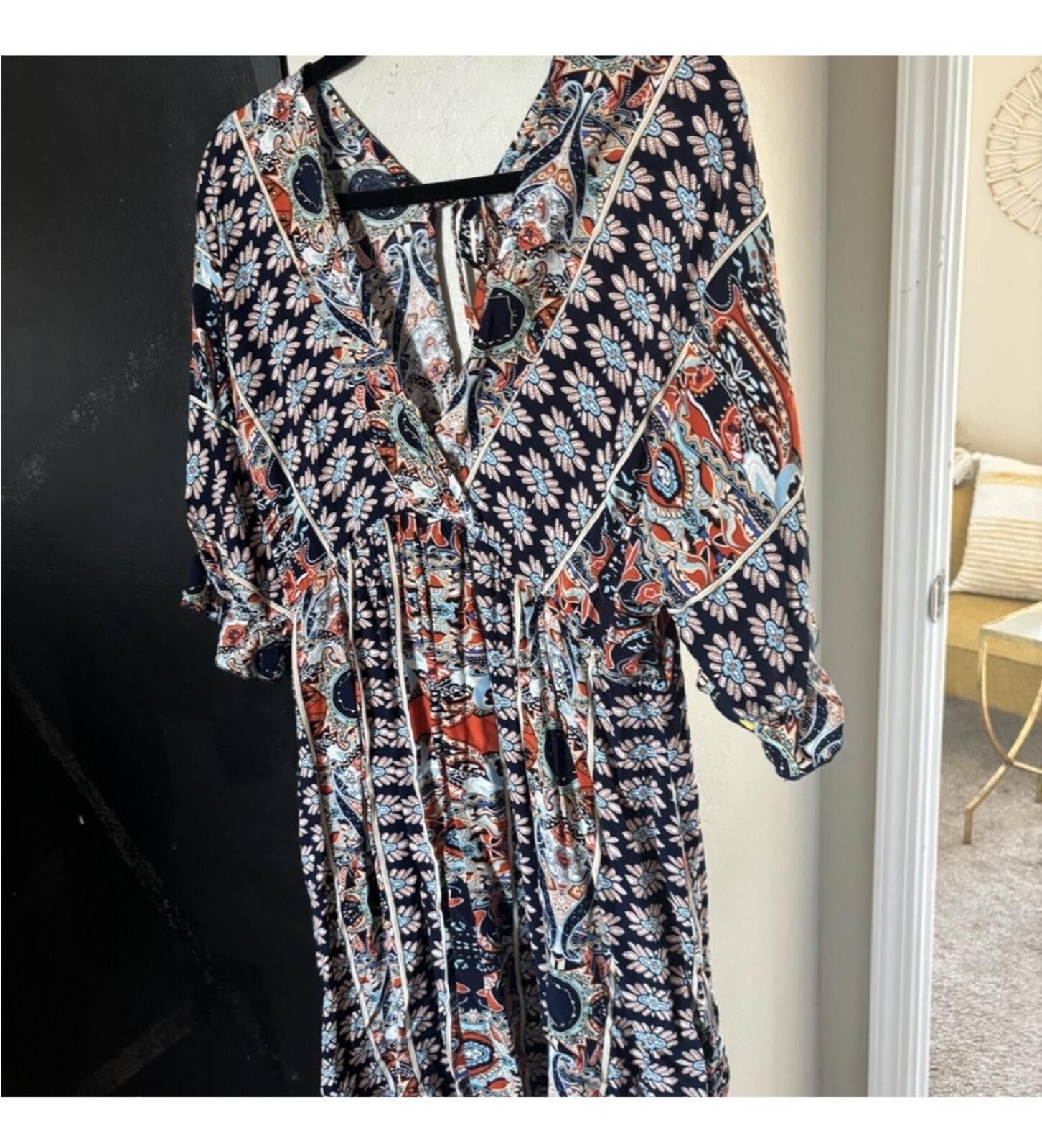 Other Hapsho boho dress Size L / US 10 / IT 46 - 2 Thumbnail