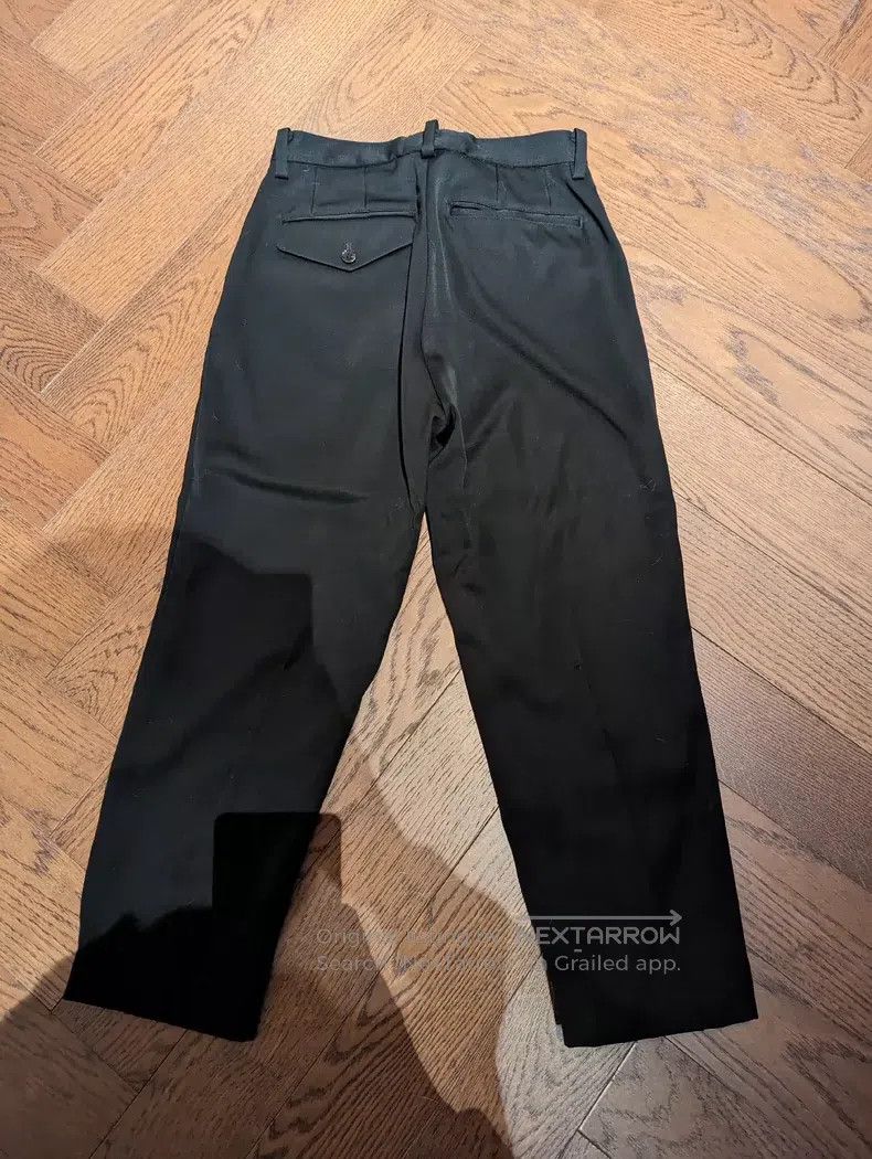 Comme des Garcons Comme Des Garcons size XS Ladies' long pants in black, siz Size 23" - 2 Thumbnail