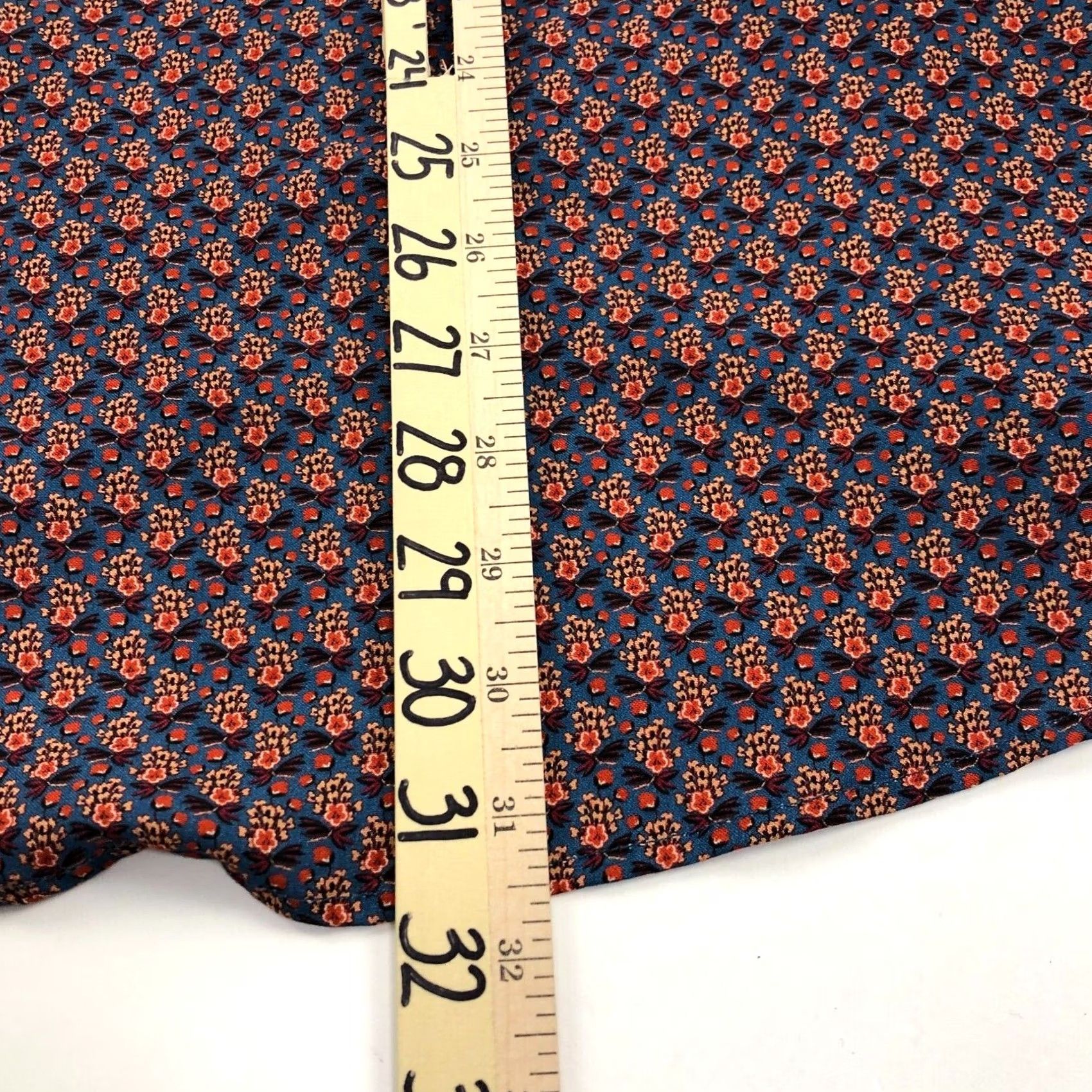 Zara Zara Shirt Regular Floral Button-Up Viscose Multicolor L Men’s Casual Collar LS Mint Large Size US L / EU 52-54 / 3 - 7 Thumbnail