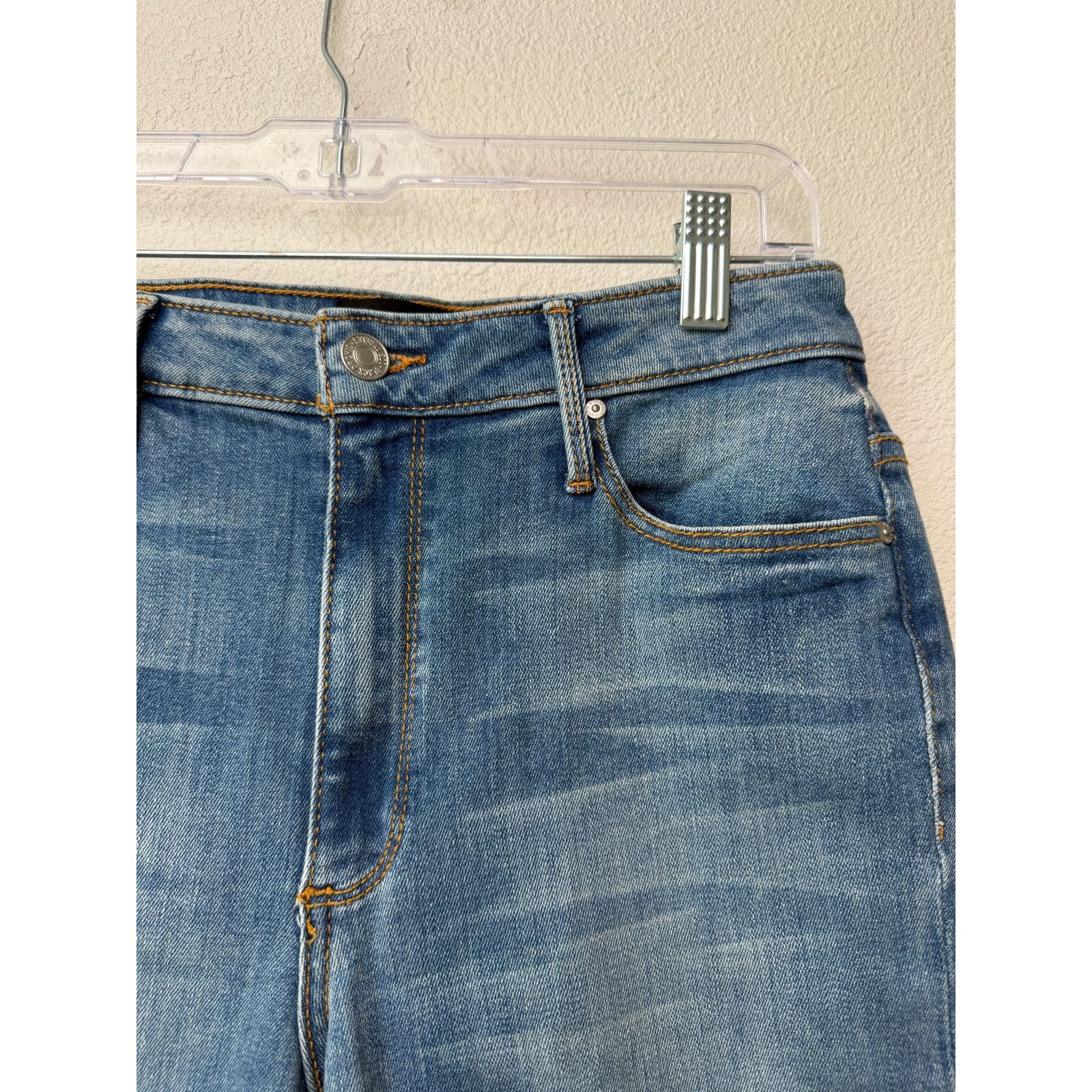 Other NWT Black Orchid Denim Chrissy Kick Flare Jeans US 27 Blue Size 27" / US 4 / IT 40 - 5 Thumbnail