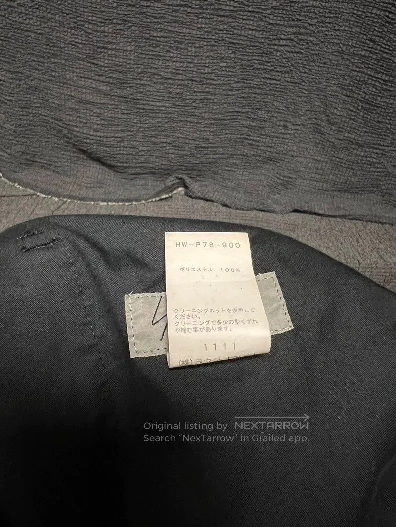 Yohji Yamamoto Yohji Yamamoto 18ss Wide-Leg Drawstring Pants. Size US 27 - 7 Thumbnail
