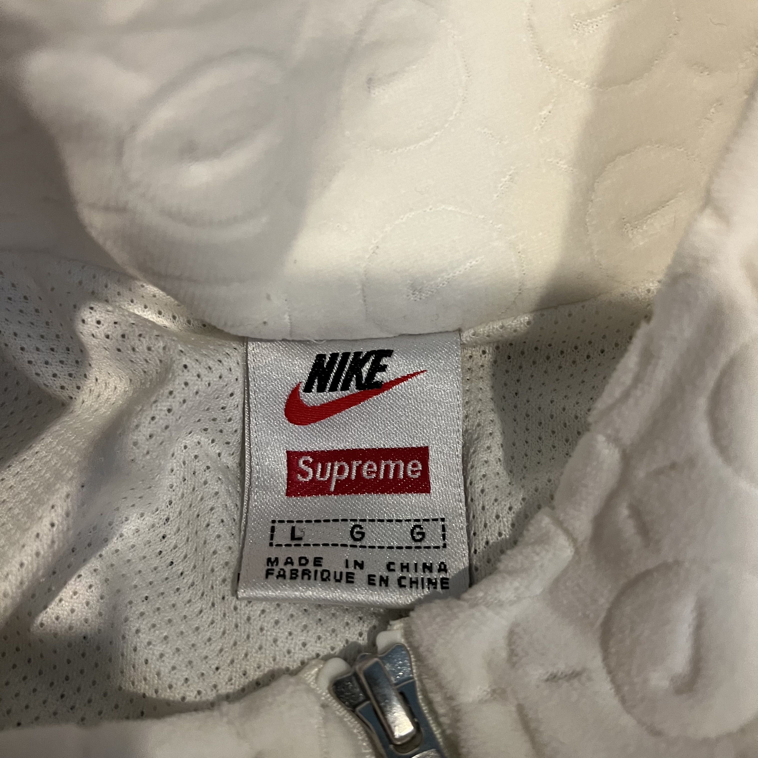 Nike × Supreme Supreme Nike Velour Track Jacket | Grailed