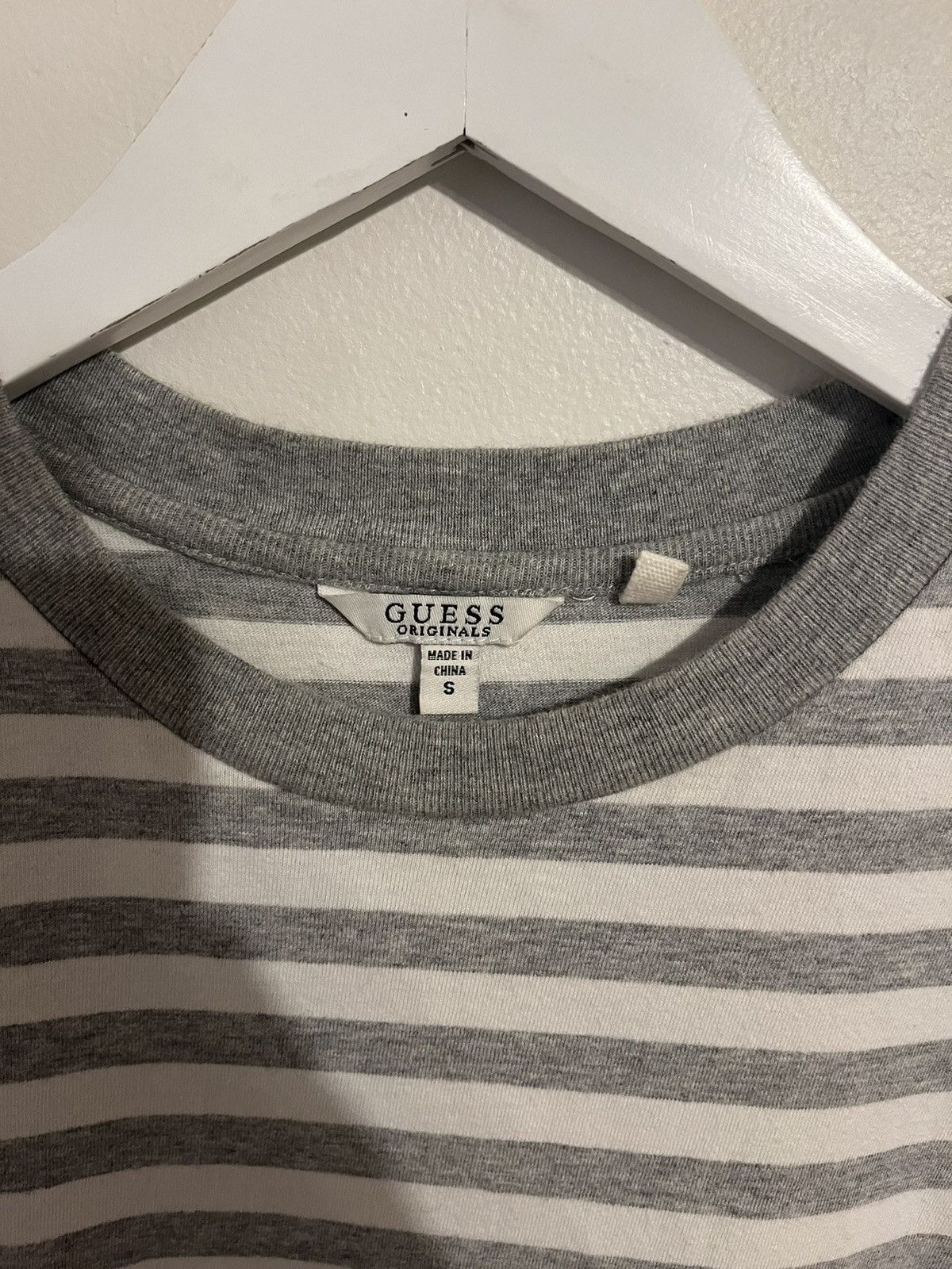 A$AP Rocky × Guess Asap Rocky X Guess Embroidered Logo Grey Tee Rare 🔥 Size US S / EU 44-46 / 1 - 3 Thumbnail