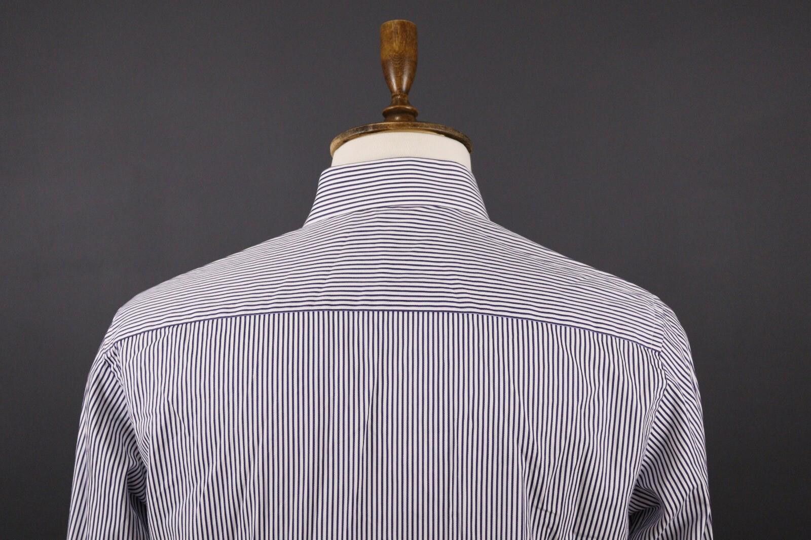 Eton Eton Contemporary Fit Stripe Luxury Shirt Size 42 / 16 Size US M / EU 48-50 / 2 - 6 Thumbnail