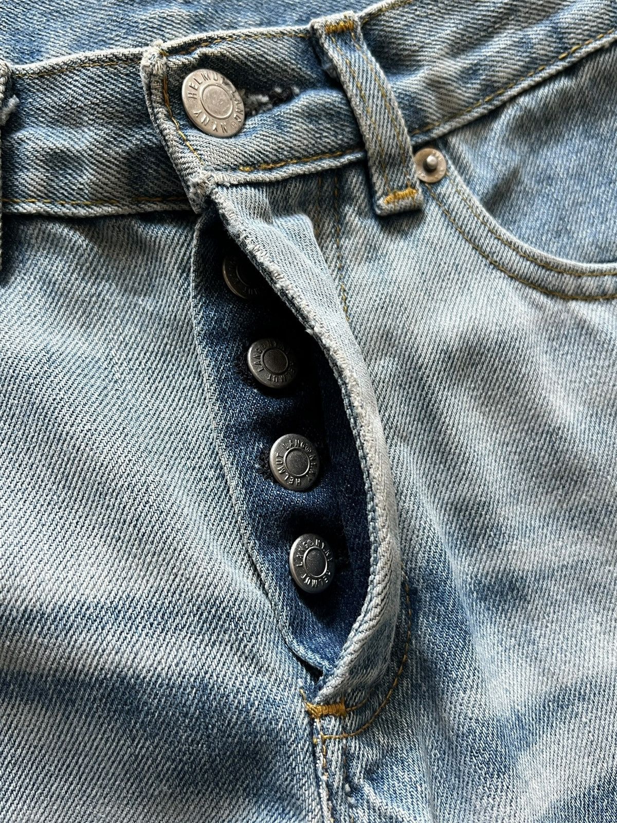 Helmut Lang 1990s Helmut Lang Washed Denim Size US 28 / EU 44 - 13 Thumbnail