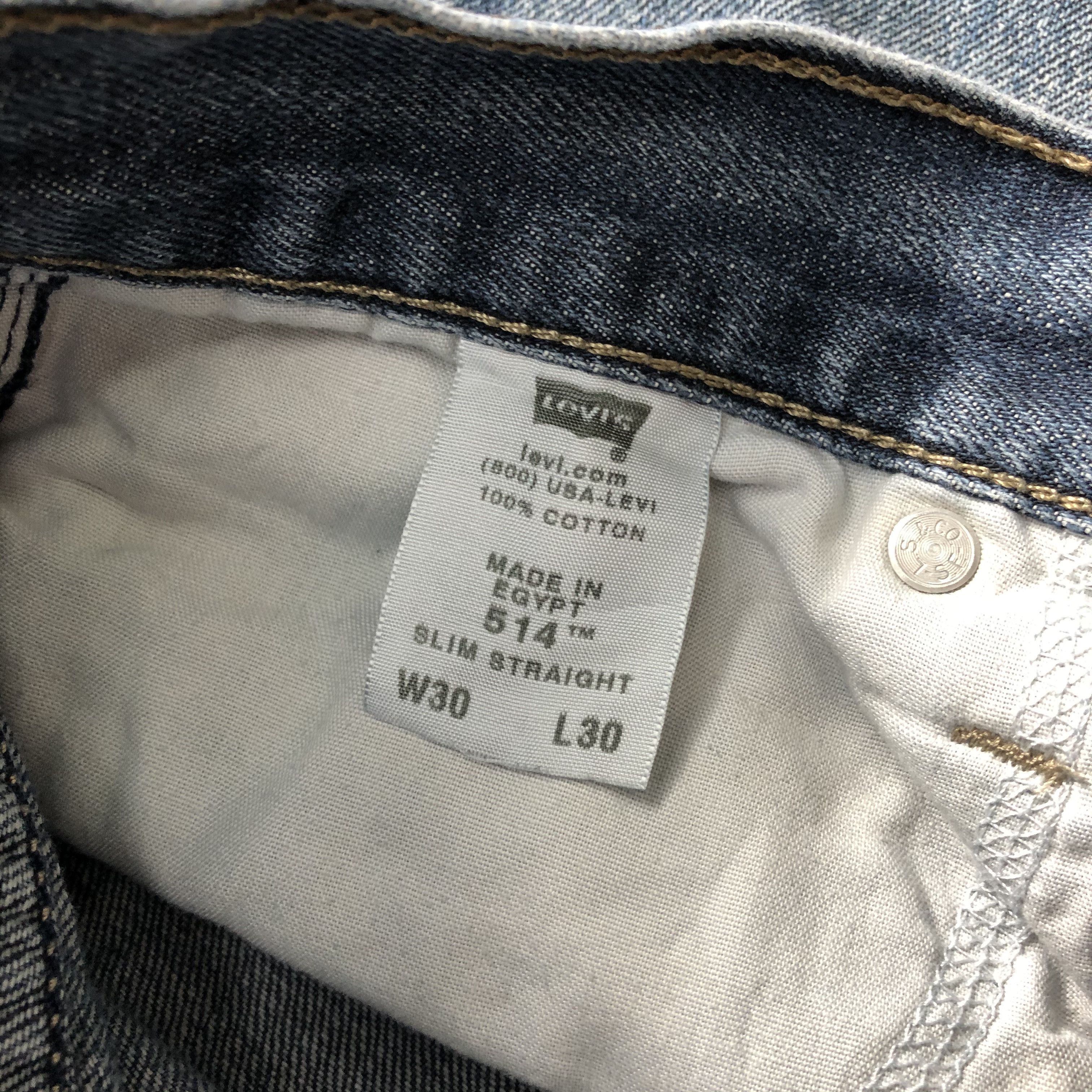 Levi's Vintage Levis 514 Jeans-J984 Size US 30 / EU 46 - 9 Thumbnail