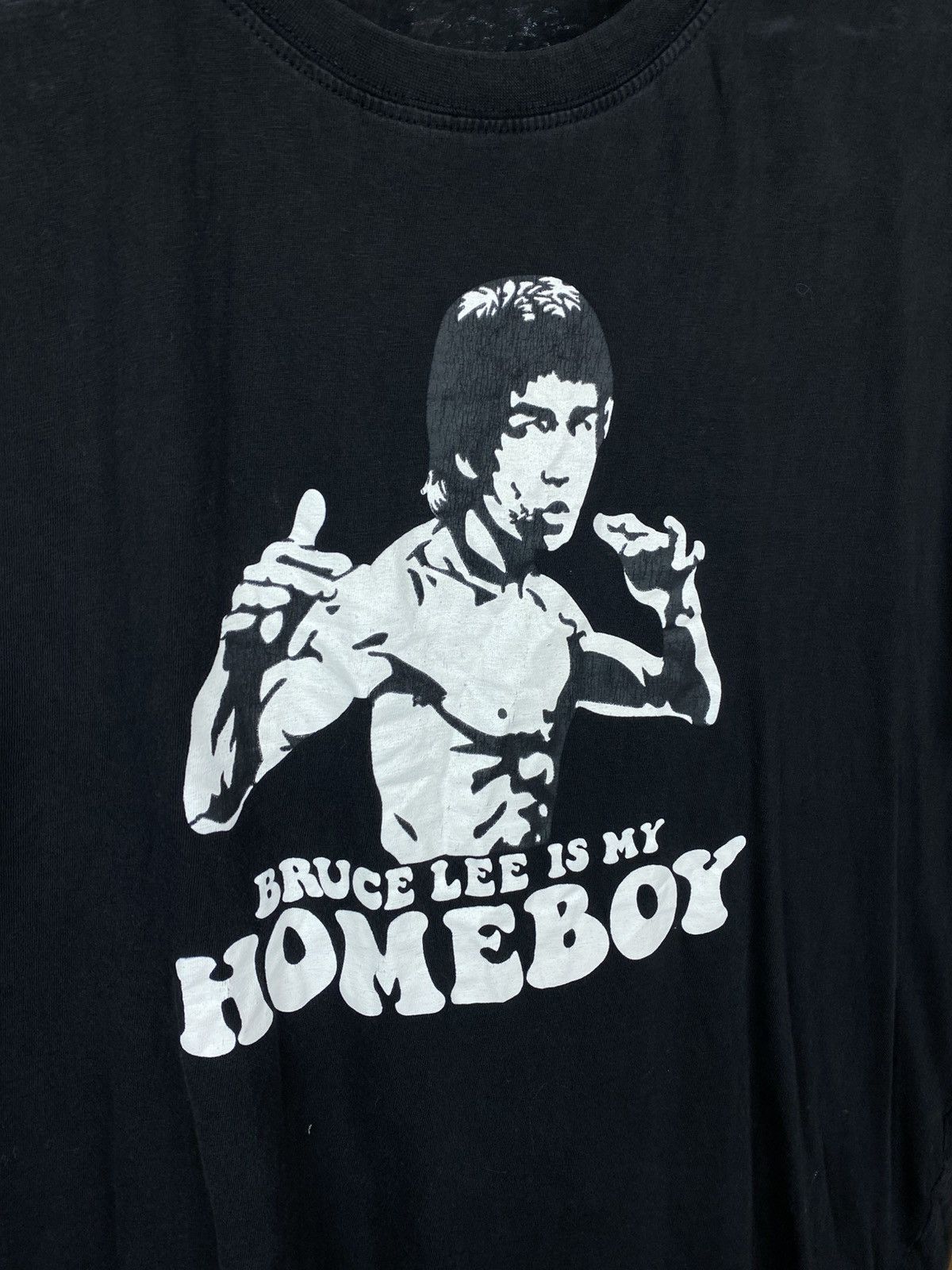 Vintage 🍿Vintage 00s T-Shirt Bruce Lee In My Homeboy VTG Tee🍿 Size US M / EU 48-50 / 2 - 2 Thumbnail