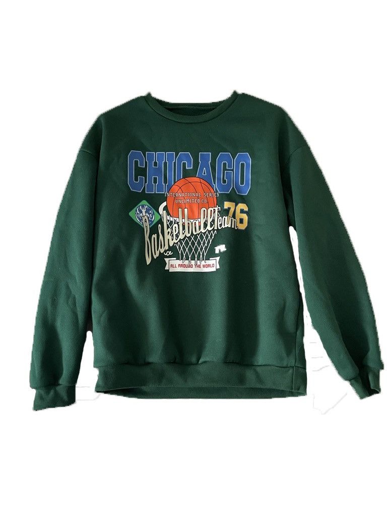 Vintage Vintage Chicago Basketball Sweater Size US M / EU 48-50 / 2 - 1 Thumbnail