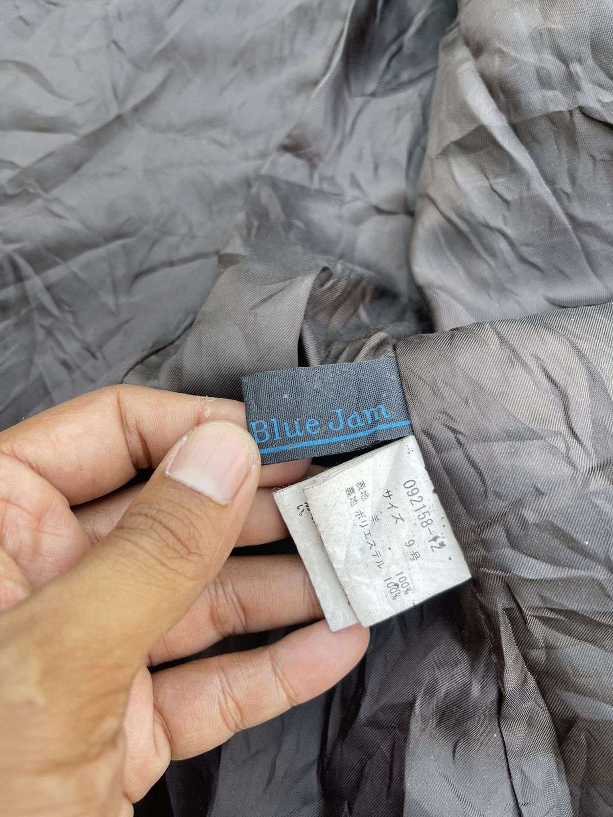 If Six Was Nine Blue Jam sheep leather Bondage L.G.B style Jacket Size S / US 4 / IT 40 - 8 Thumbnail