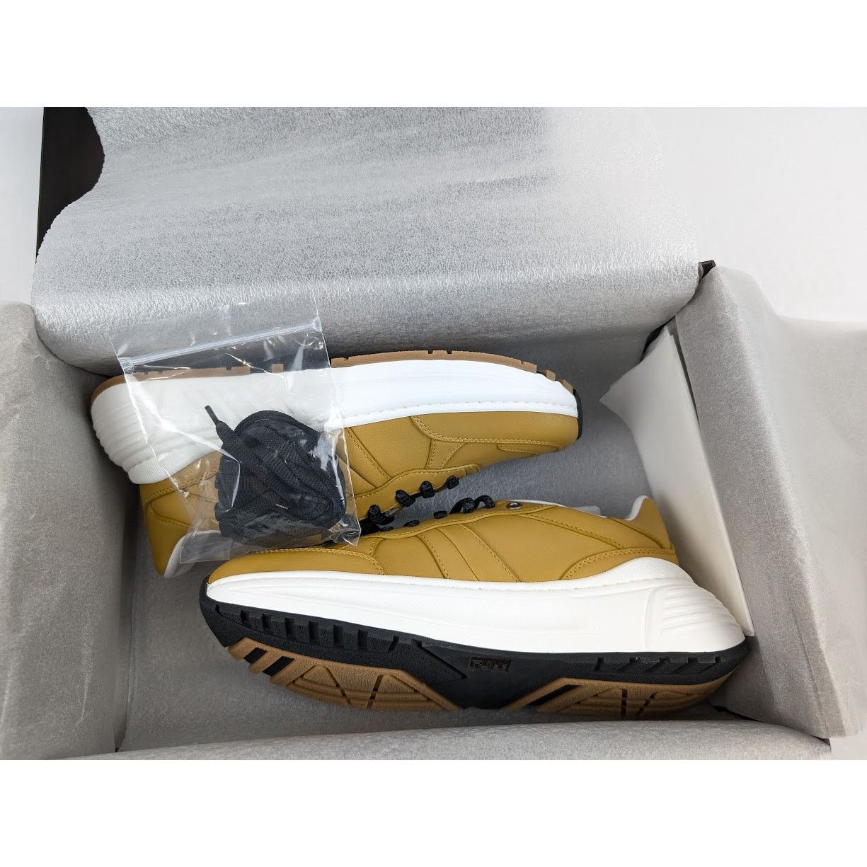 Bottega Veneta o1rshd1 Scarpa Pelle Sneakers Speedster in Butter Scotch Size US 7 / EU 40 - 23 Thumbnail