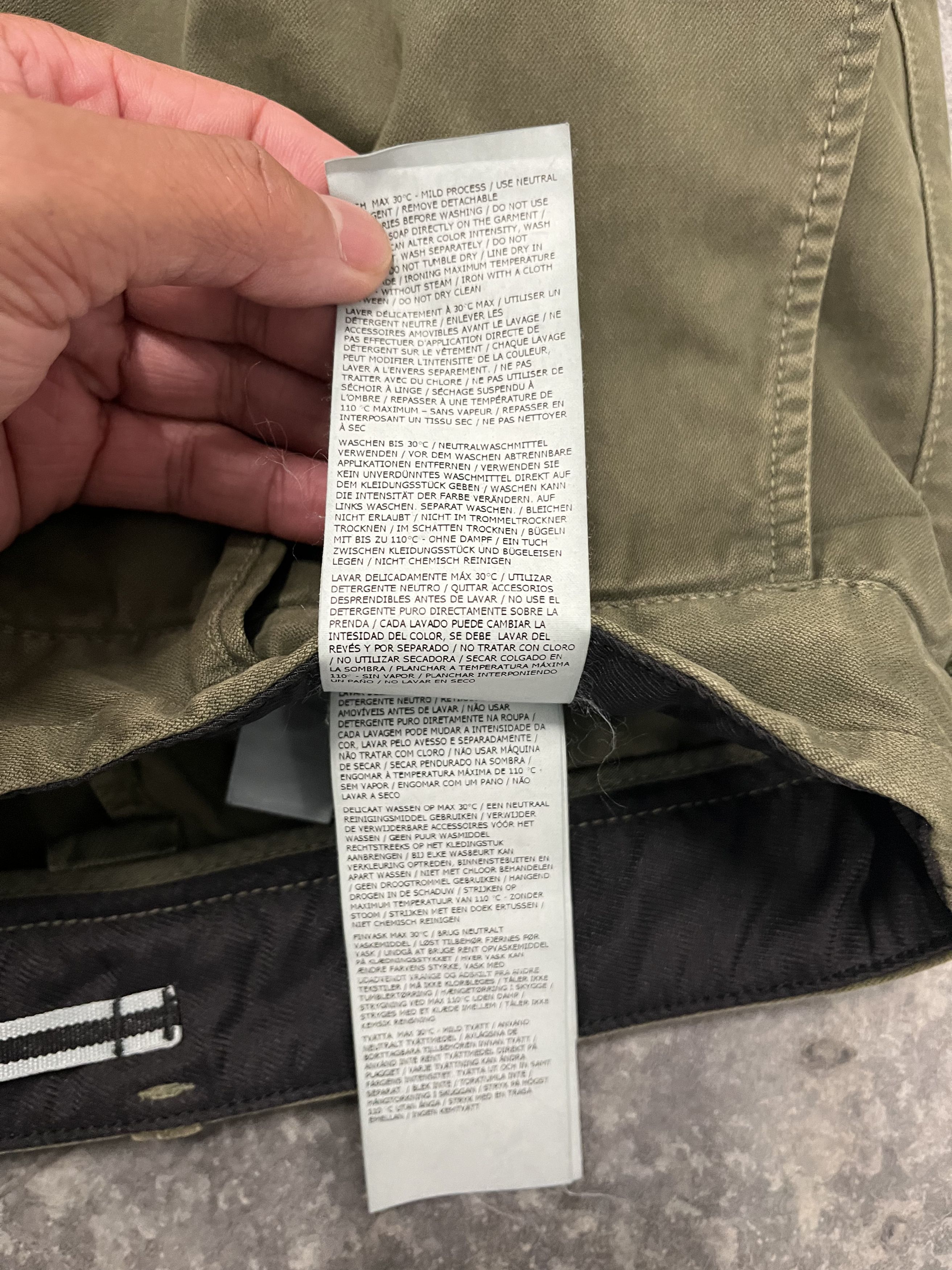 Stone Island Stone Island Cargo pants Olive Size US 32 / EU 48 - 8 Thumbnail