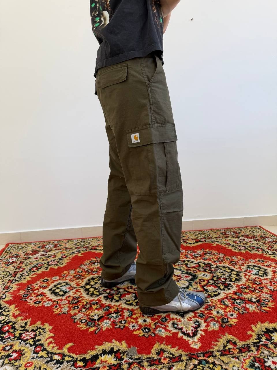 Carhartt Carhartt Cargo Carpenter Work Y2K Baggy Pants Size US 34 / EU 50 - 4 Thumbnail