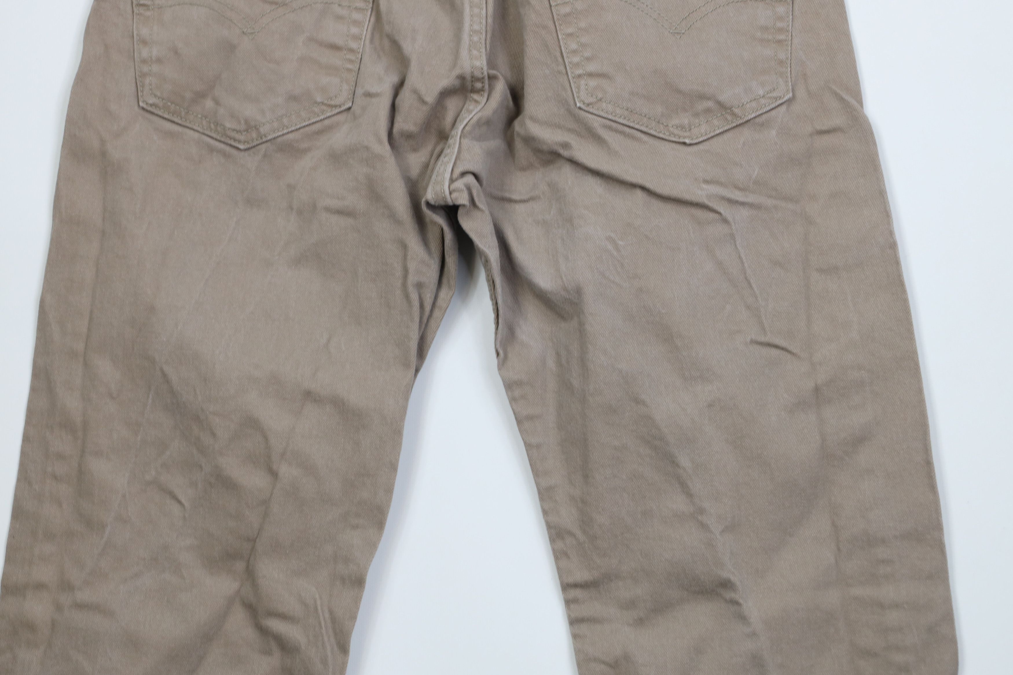 Levi's Vintage Y2K Levis 505 Regular Straight Leg Denim Jeans Beige Size US 30 / EU 46 - 11 Thumbnail