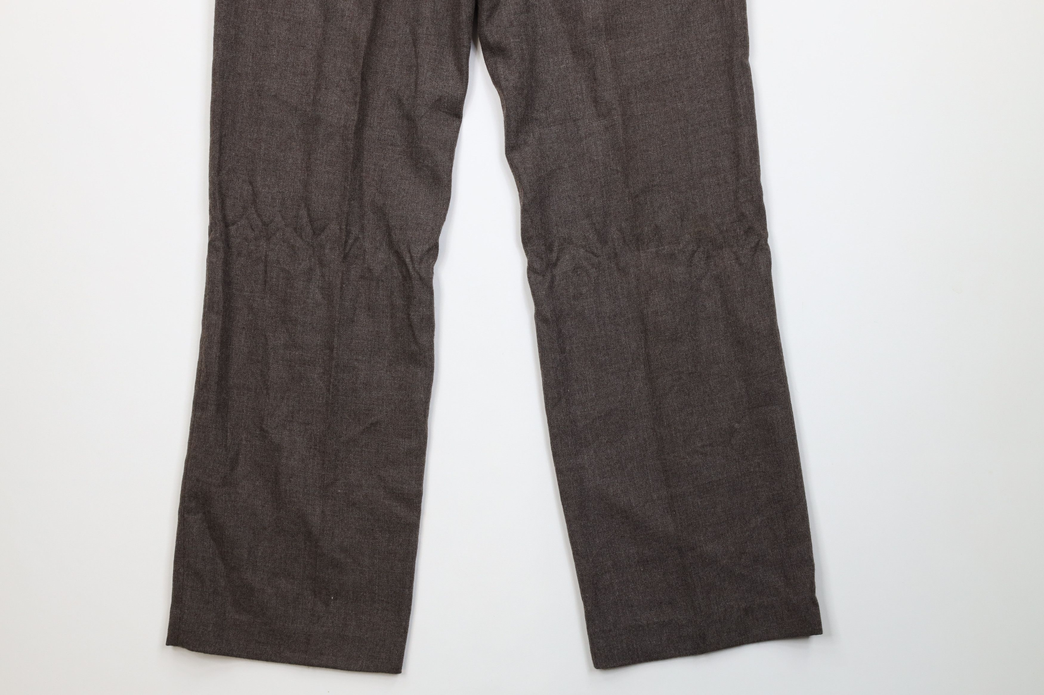 Vintage Deadstock Vintage 70s Streetwear Wide Leg Chino Pants Brown Size US 32 / EU 48 - 11 Thumbnail