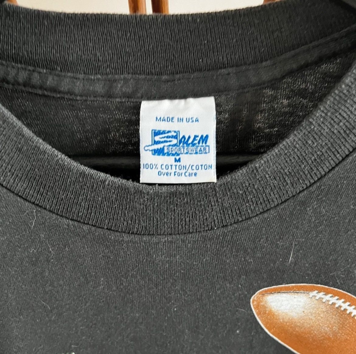 NFL × Salem Sportswear × Vintage Vintage Los Angeles Raiders NFL Salem Sportswear Tee Size US M / EU 48-50 / 2 - 5 Thumbnail