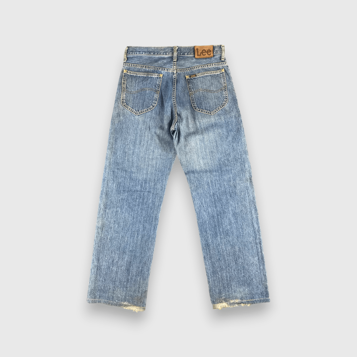 Lee Vintage Blue Wash Lee Jeans-J1761 Size US 31 - 2 Thumbnail