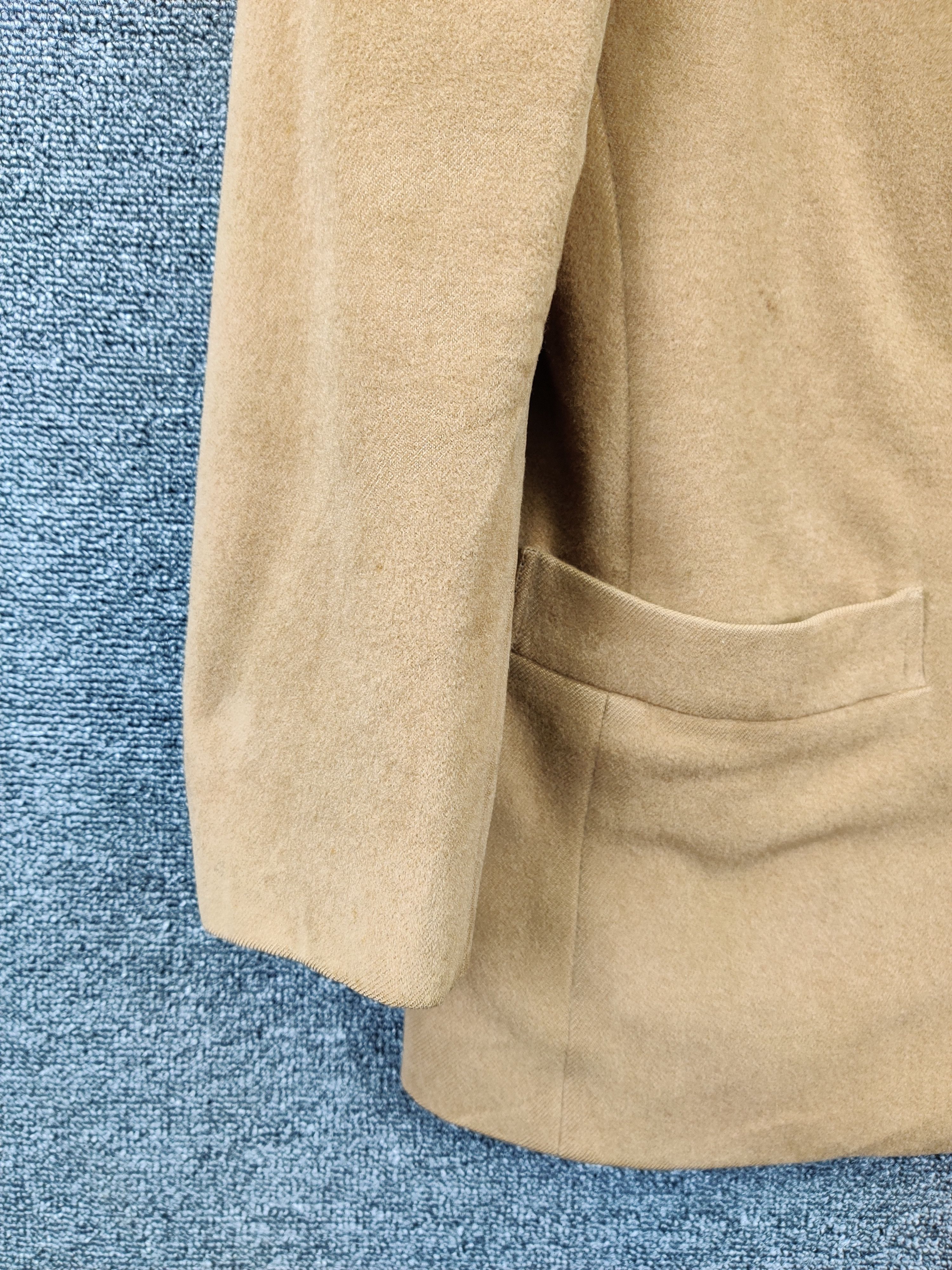 Burberry Vintage Burberrys Beige Wool Single Breasted Blazer Size US M / EU 48-50 / 2 - 4 Thumbnail